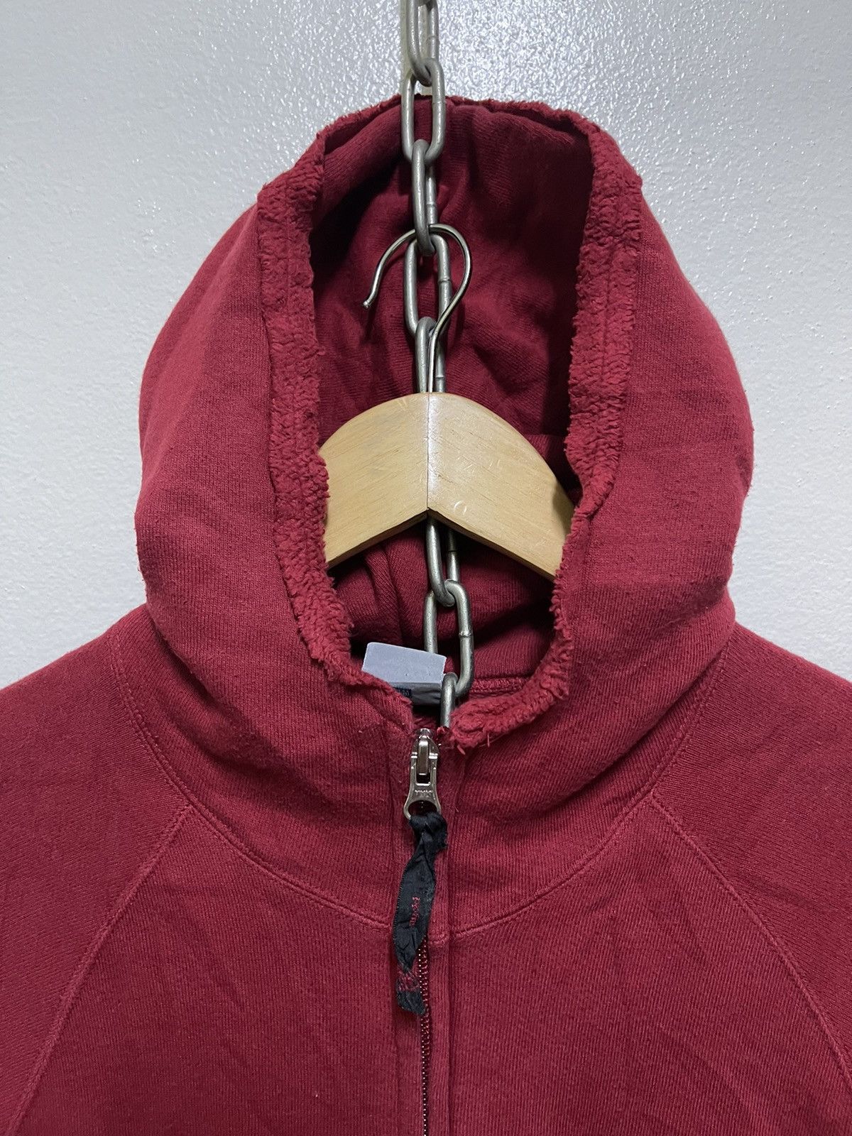 Japanese Brand PPFM Zipper Hoodie Distressed Size US L / EU 52-54 / 3 - 5 Thumbnail