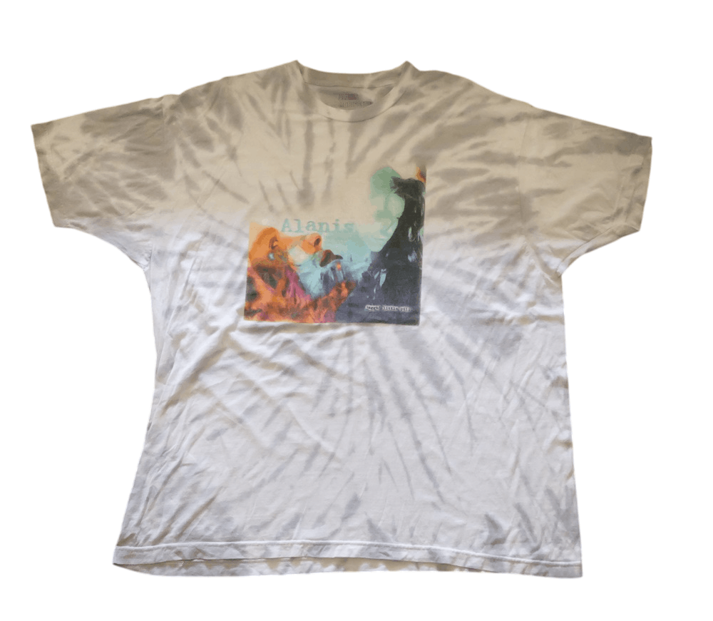 Band Tees Alanis Morissette “Jagged Little Pill” Tie-dye T-shirt Size US L / EU 52-54 / 3 - 1 Thumbnail
