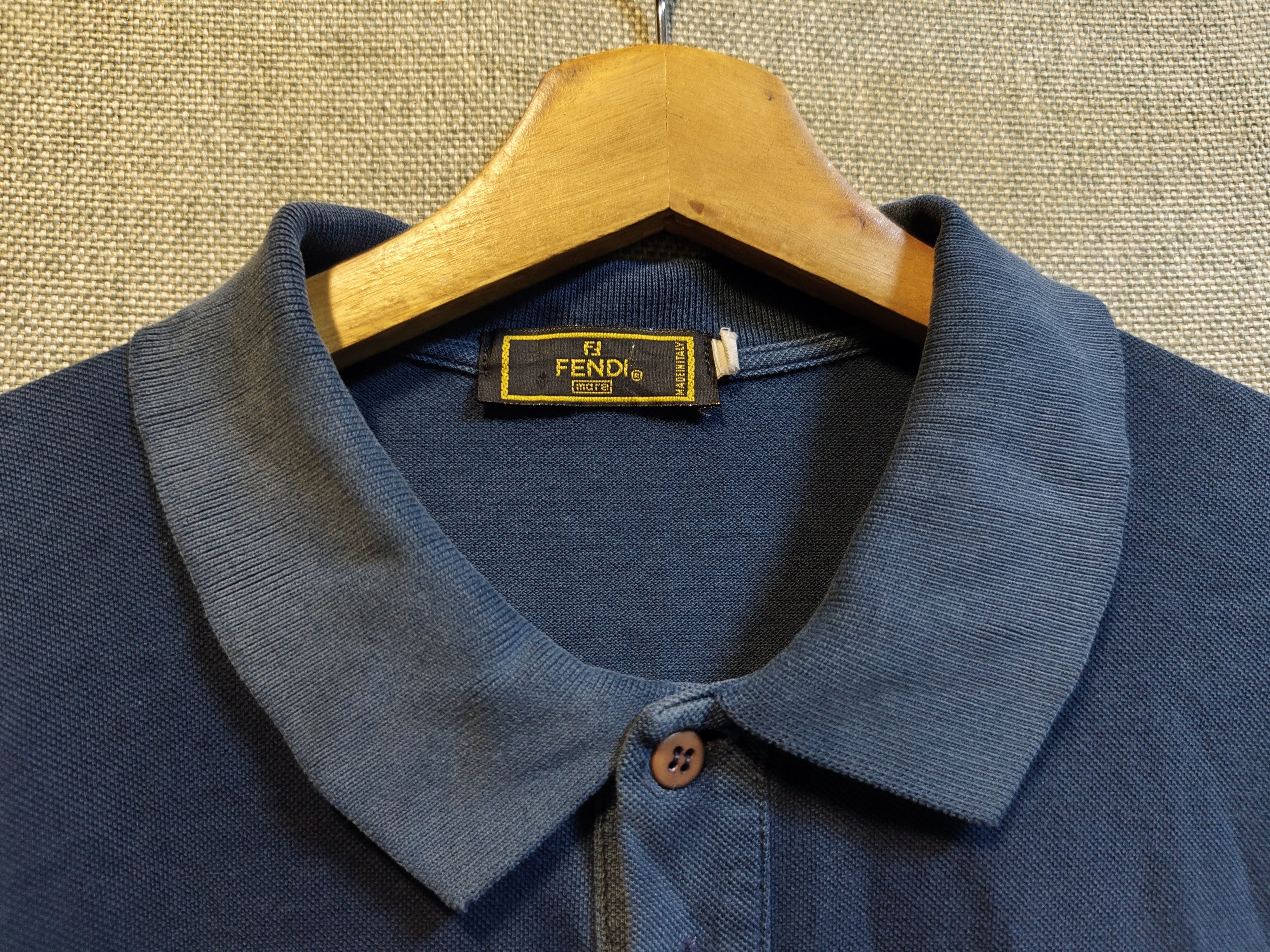 Fendi Fendi Polo Shirt Sunfaded Size US M / EU 48-50 / 2 - 4 Thumbnail