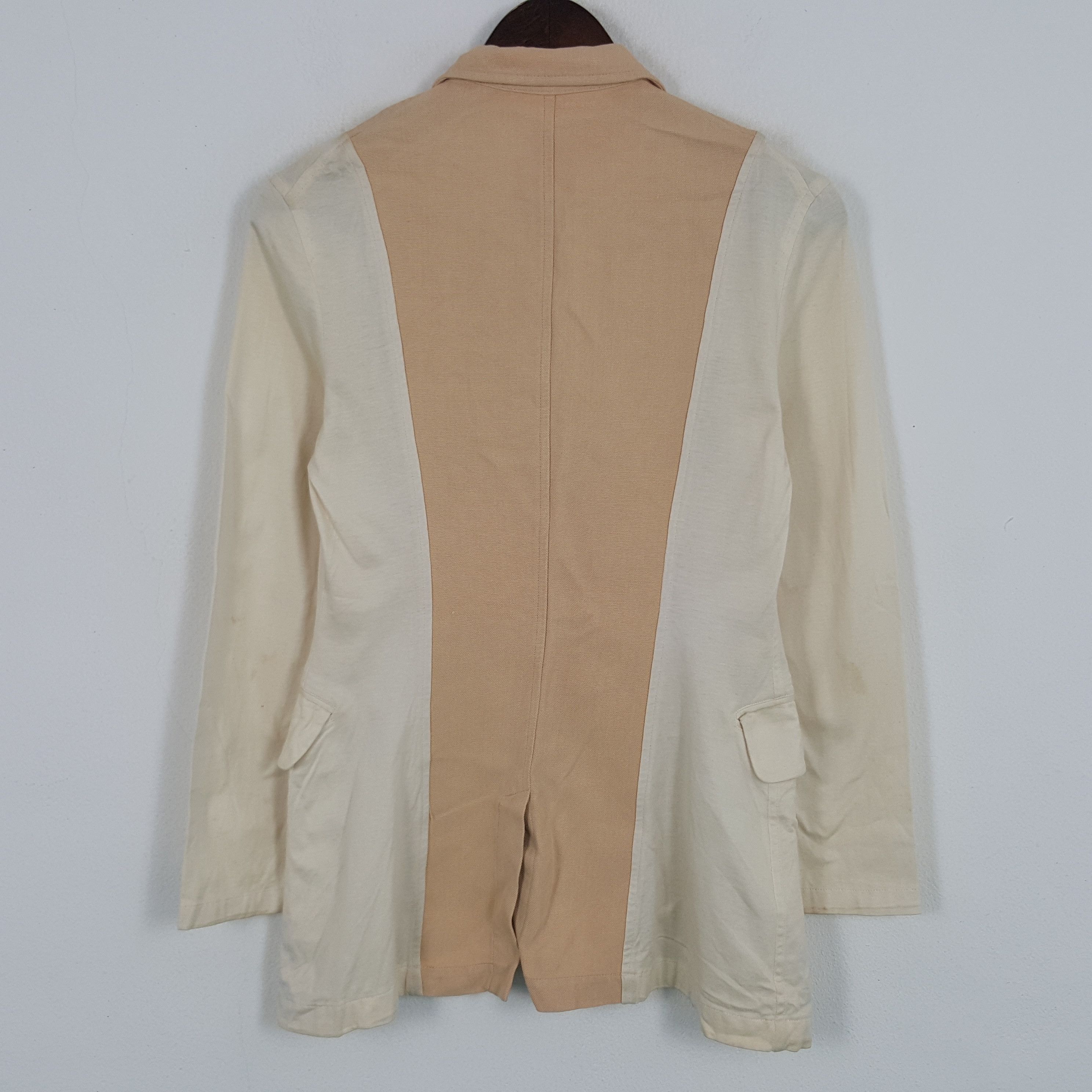 Japanese Brand × Vintage × Yohji Yamamoto Vintage Yohji Yamamoto Japanese 3 Button Coat Jacket Size US XS / EU 42 / 0 - 2 Thumbnail