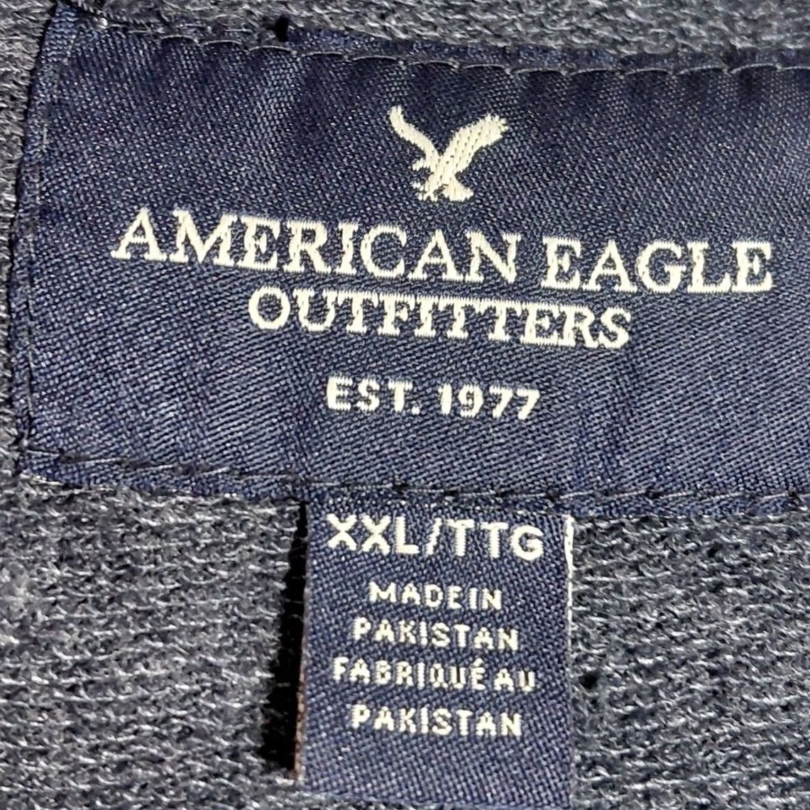 American Eagle Outfitters American Eagle Outfitters Sweater Mens 2XL Blue Patterned Knit Long Sleeve Men Size Size US XXL / EU 58 / 5 - 4 Thumbnail