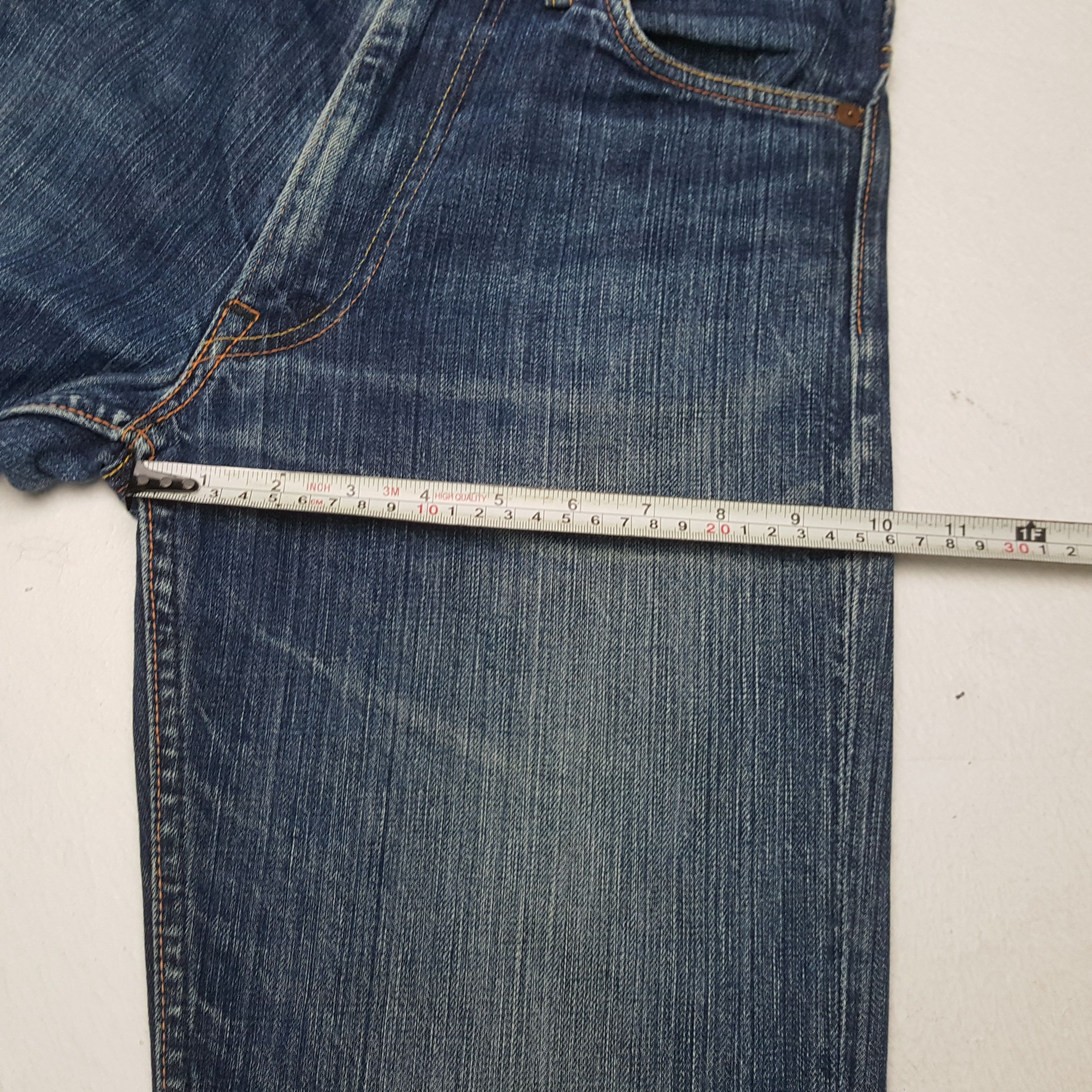 Evisu × Japanese Brand × Vintage EVISU Japanese Brand Streetwear Custom Daicock Jeans Size US 27 - 9 Thumbnail
