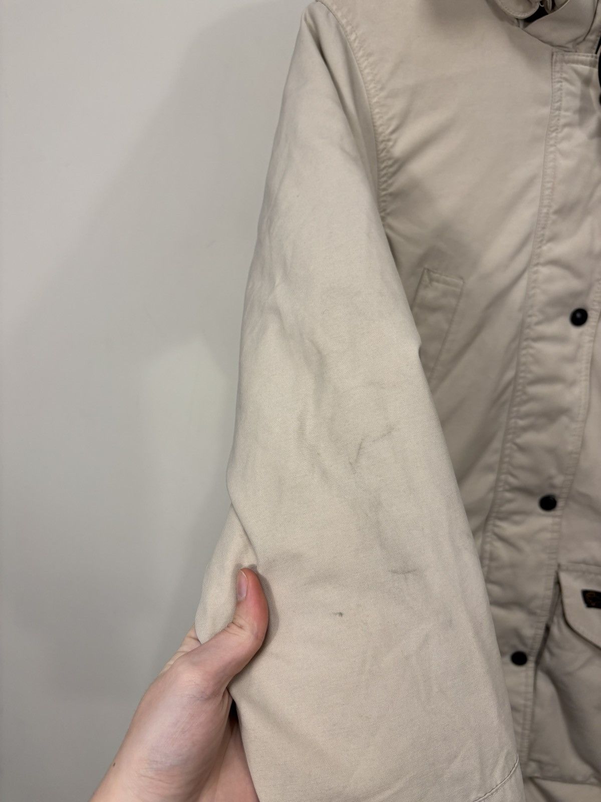 Canada Goose Canada Goode Trillium Women’s Beige Hooded Down Parka Jacket Size XS / US 0-2 / IT 36-38 - 10 Thumbnail