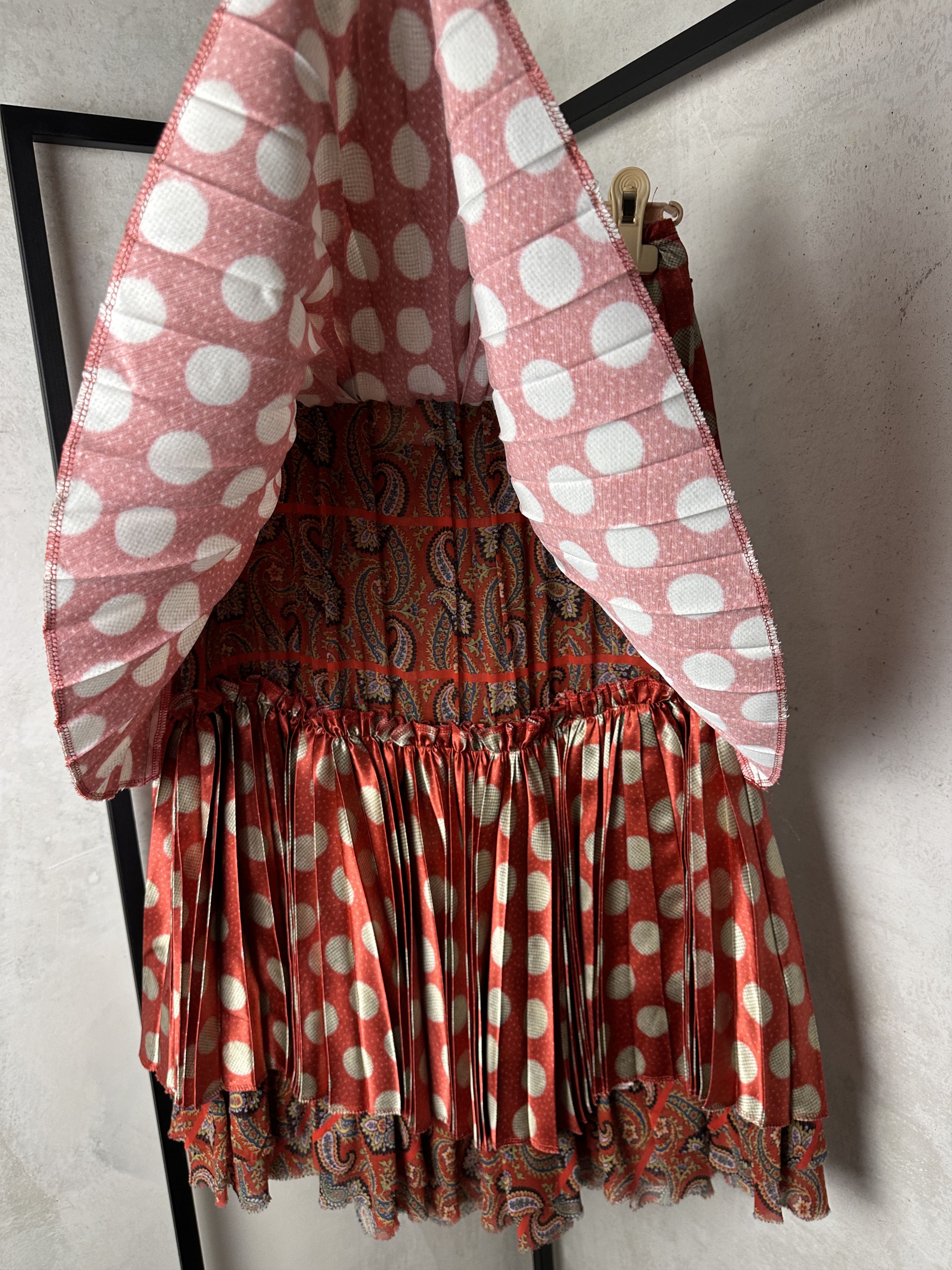 Comme des Garcons Comme des Garcons Paisley Layered Dot Skirt Size 27" / US 4 / IT 40 - 5 Thumbnail