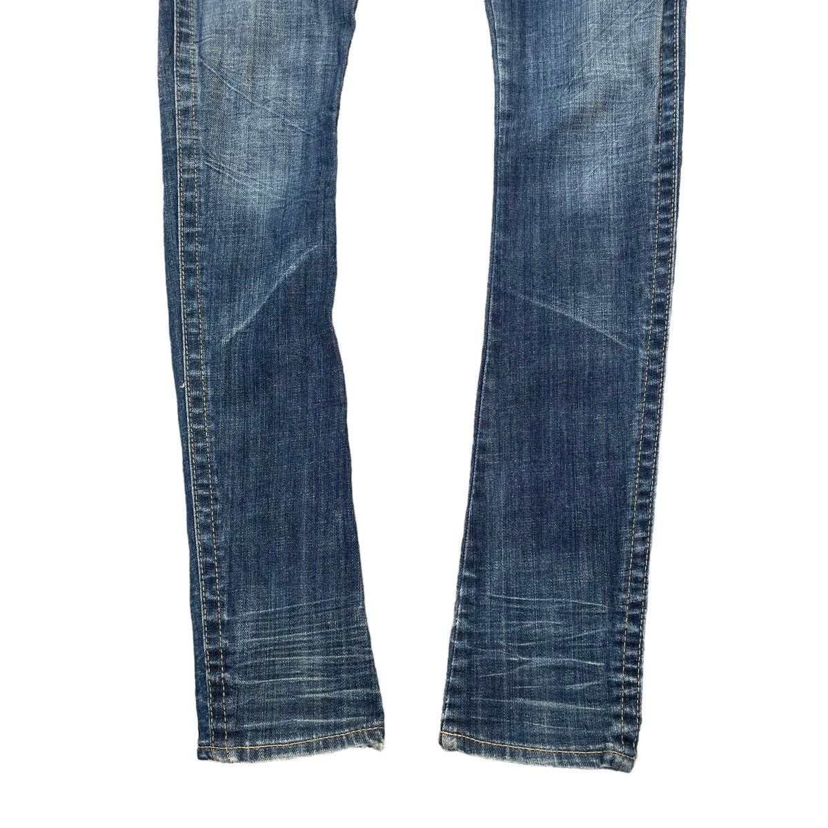 Beauty Beast × Hysteric Glamour × Japanese Brand 🇯🇵 ANTGAUGE SP PLATINUM SKINNY DENIM PANTS Size 28" / US 6 / IT 42 - 5 Thumbnail