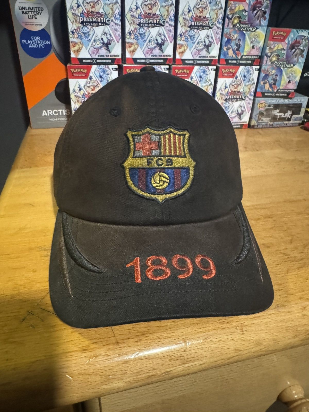 Travis Scott Travis Scott x FC Barcelona 1899 Distressed Hat | Grailed
