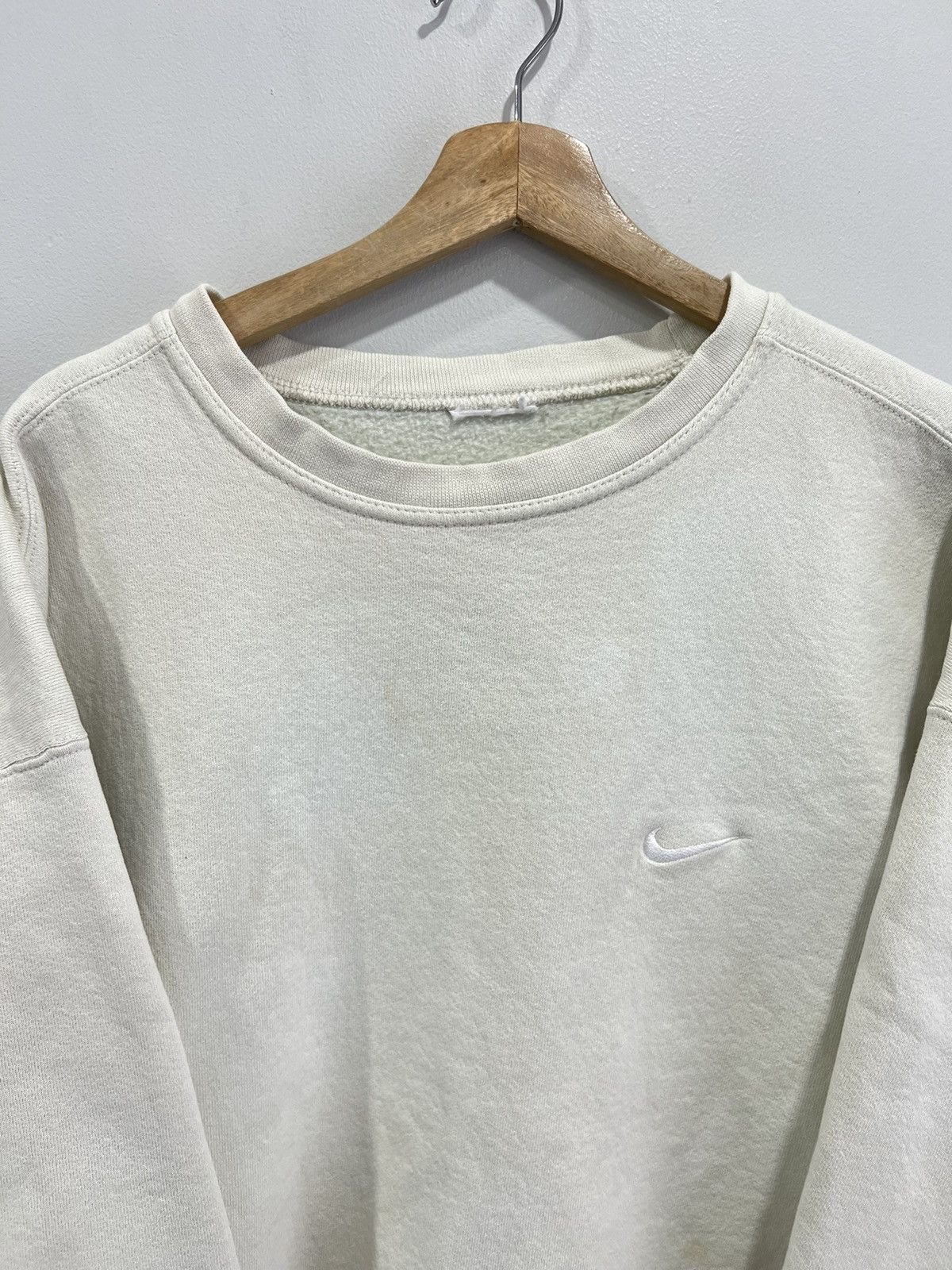 Nike Vintage Nike Sweater Sweatshirt Swoosh Check Size US XL / EU 56 / 4 - 2 Thumbnail