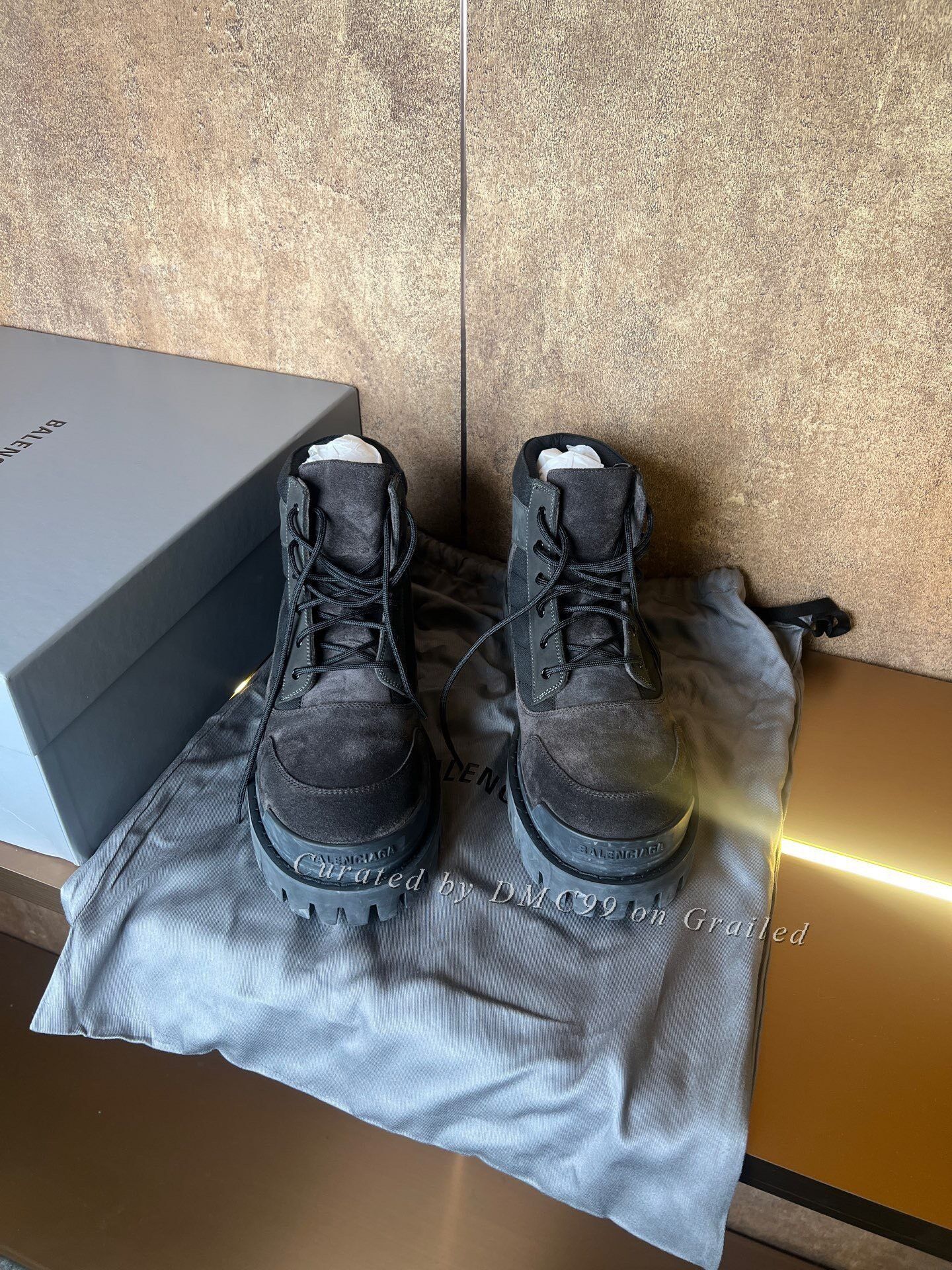 Balenciaga Balenciaga Combat Boots Size US 9 / EU 42 - 1 Thumbnail