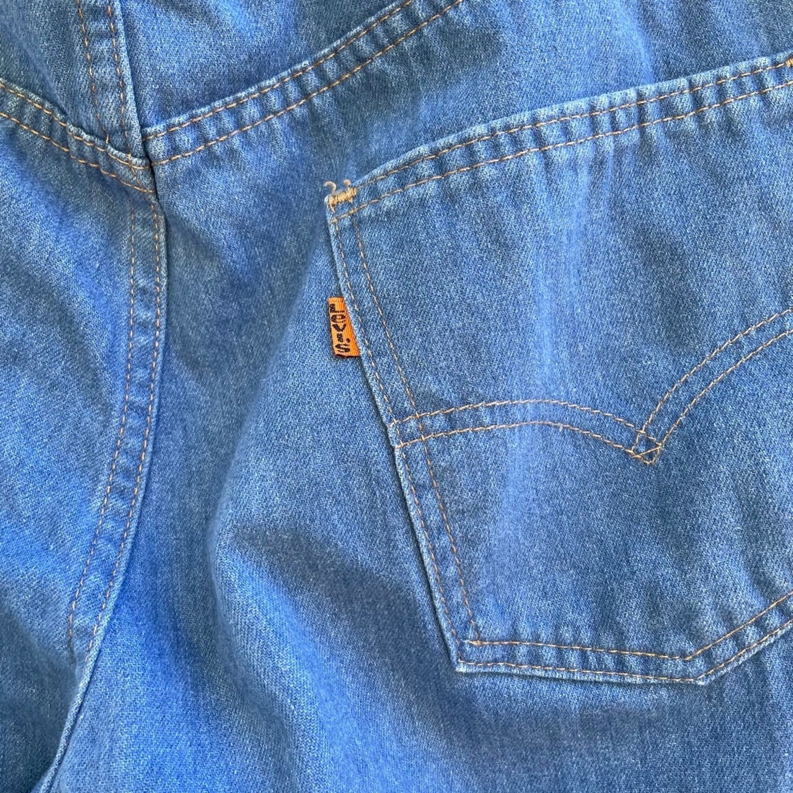 Levi's 80s Vintage Levi's 549 Orange Tab Denim Jeans, Size 36x32 Size US 36 / EU 52 - 3 Thumbnail