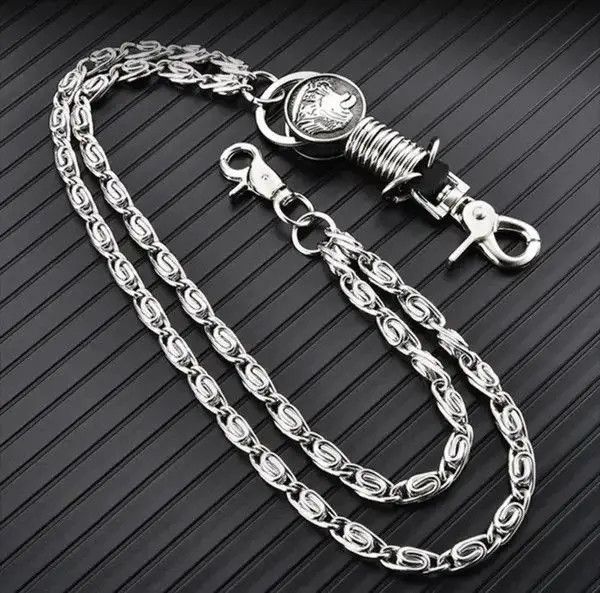 Jewelry Trousers Jean Wallet Chain Size ONE SIZE - 8 Thumbnail