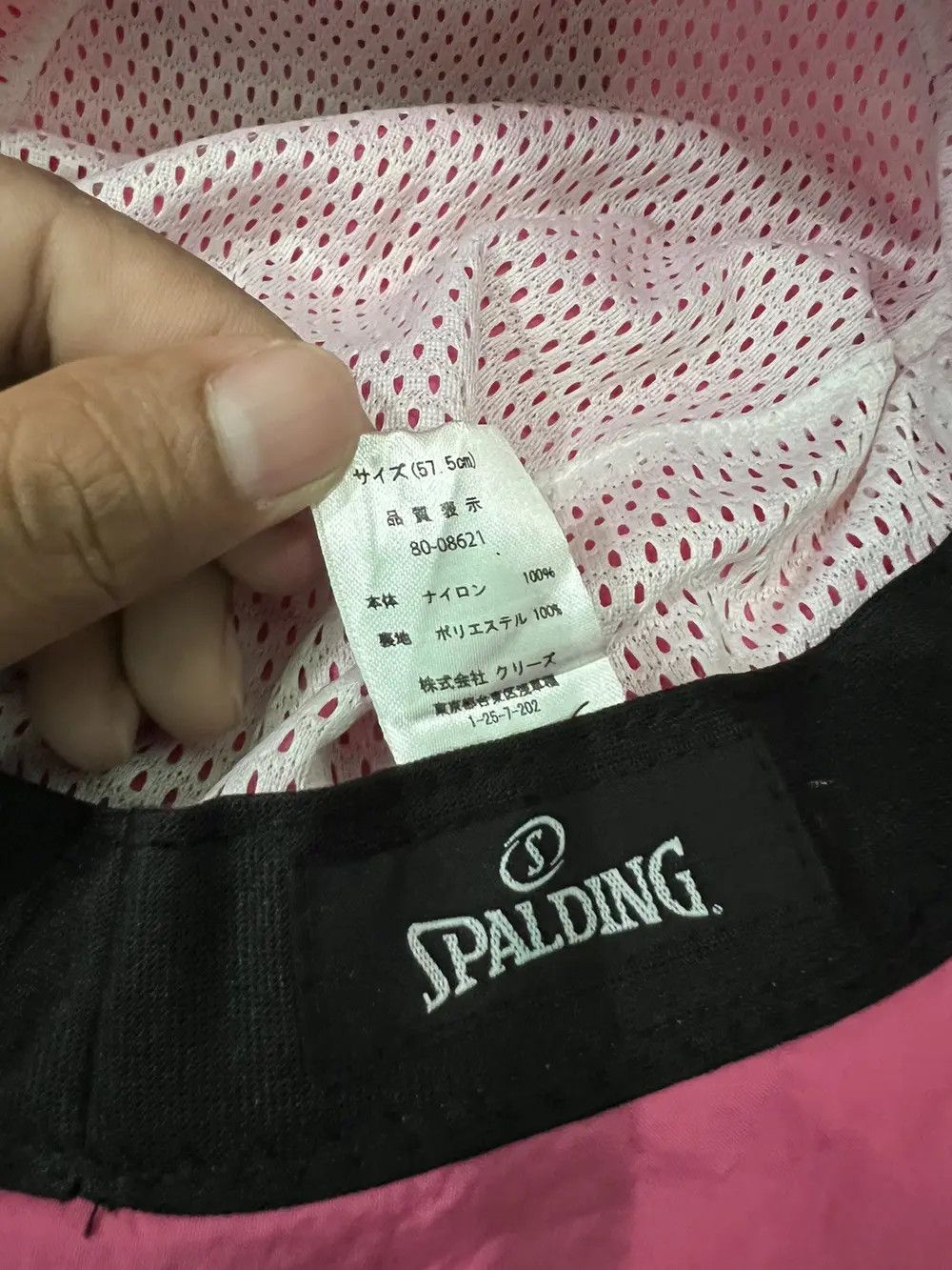 Spalding Spalding Spell Out Small Logo Bucket hat Size ONE SIZE - 5 Thumbnail