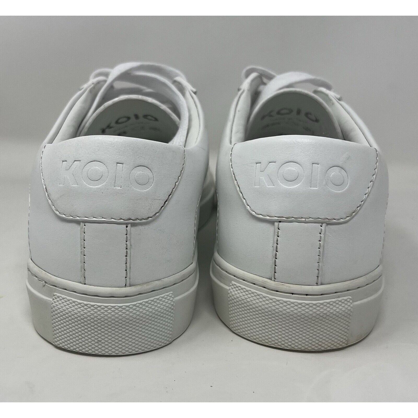 Koio KOIO Leather Low Top Sneakers White Size 38 Italy Size US 8 / IT 38 - 6 Thumbnail