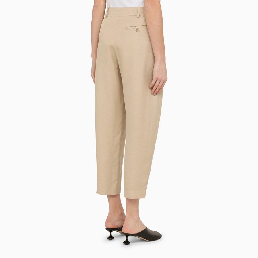 Stella McCartney o1d2blof1024 Pant in Beige Size 26" / US 2 / IT 38 - 4 Thumbnail