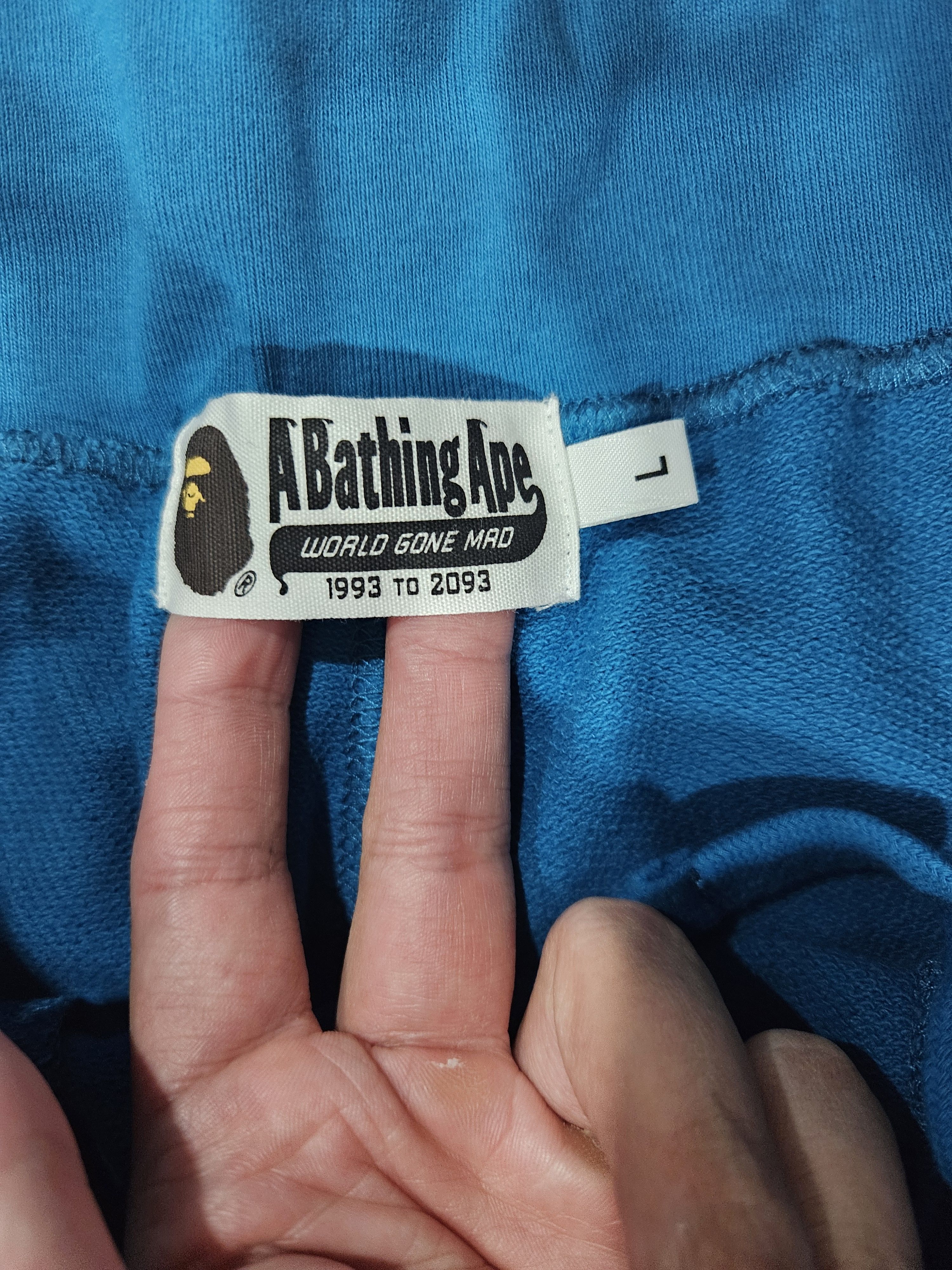 Bape Bape Shark Sweat Shorts Size US 34 / EU 50 - 3 Thumbnail
