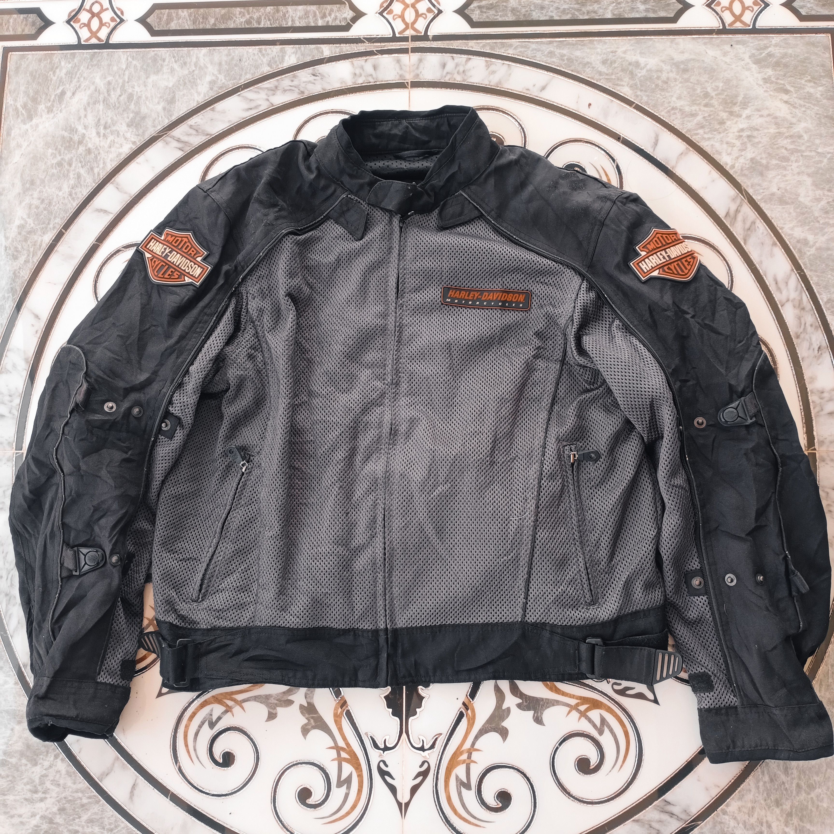 Harley Davidson Harley Davidson Vintage Motorcycle Jacket XL W Layer Size US XL / EU 56 / 4 - 4 Thumbnail