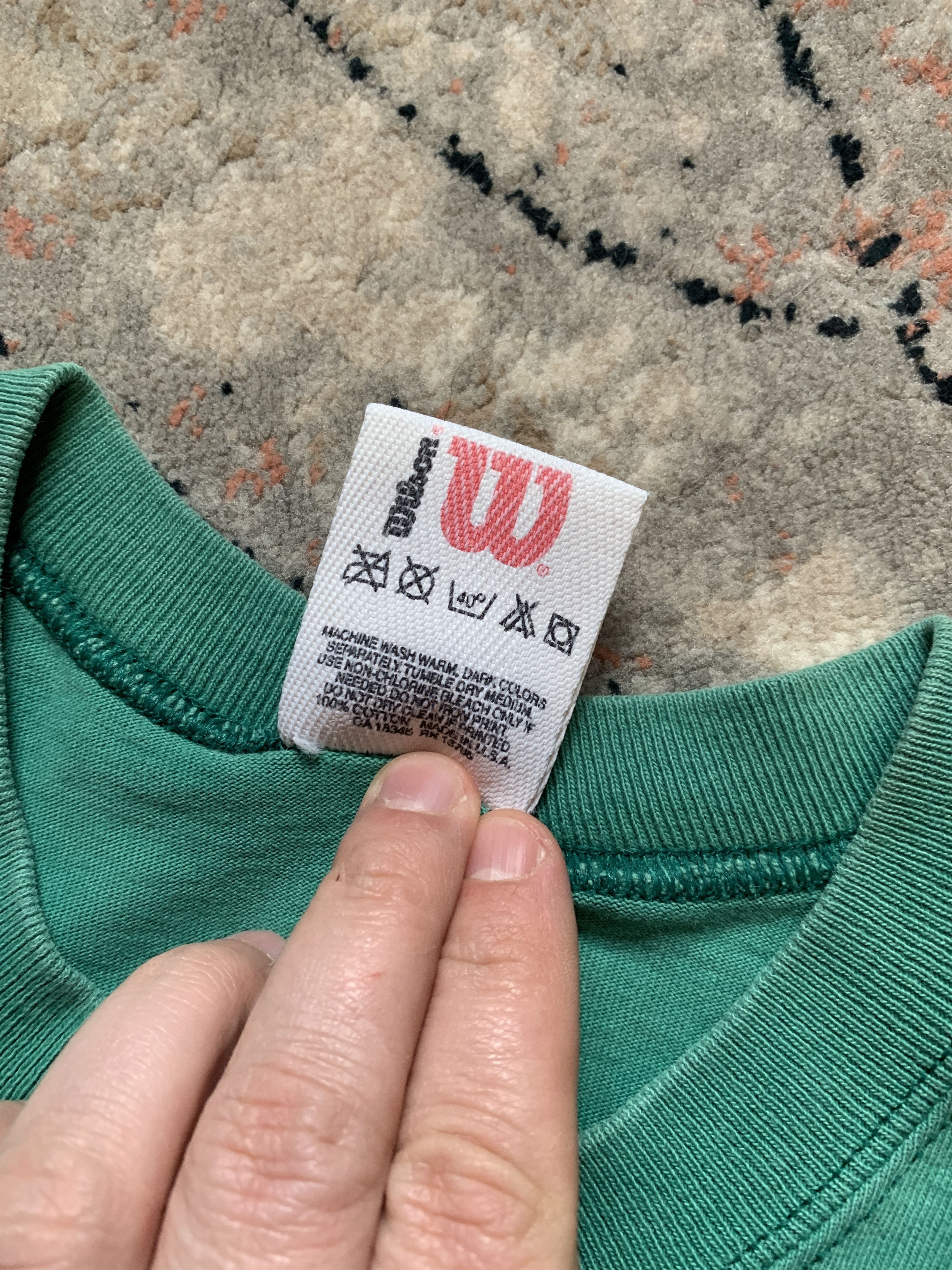 Vintage Vintage Wilson Pro 5000 Made In USA Tee Size US L / EU 52-54 / 3 - 6 Thumbnail