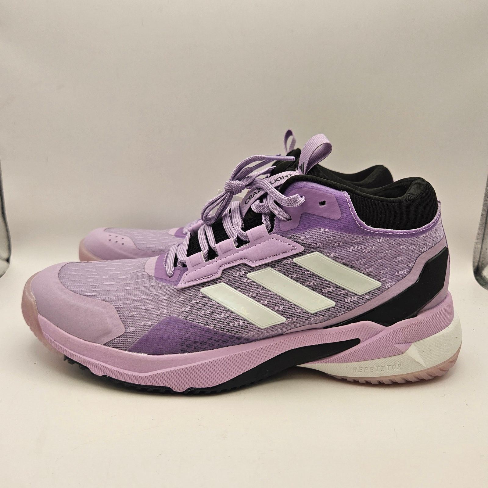 Adidas ADIDAS WOMEN'S 9 CRAZYFLIGHT 6 MID PURPLE INDOOR VOLLEYBALL Size US 9 / IT 39 - 2 Thumbnail