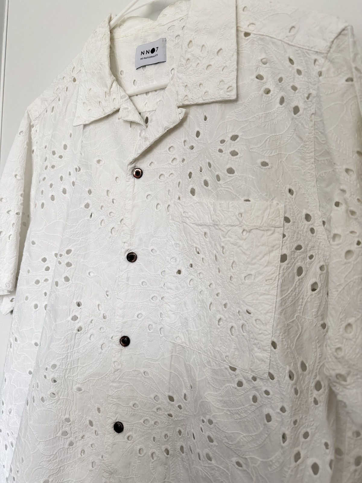 NN07 NN07 White Julio Shirt Size US XL / EU 56 / 4 - 2 Thumbnail