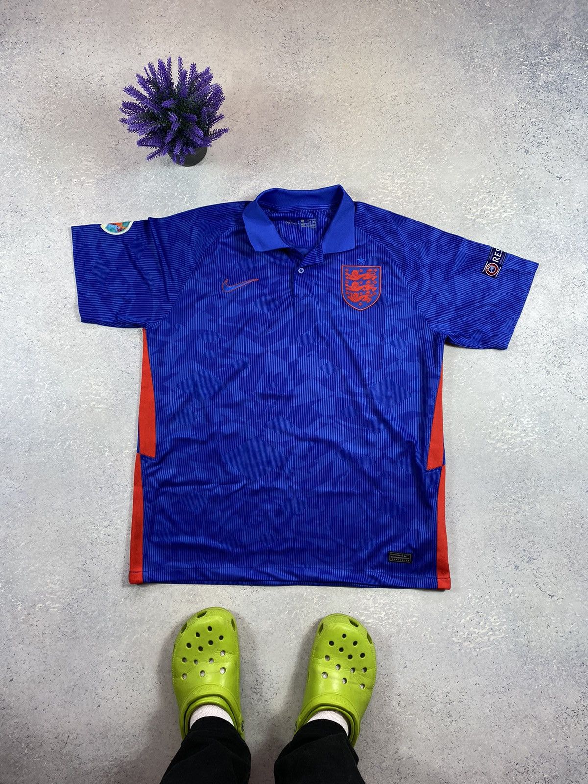Nike Nike England Soccer Jersey National Football Team Size XL Size US XL / EU 56 / 4 - 2 Thumbnail