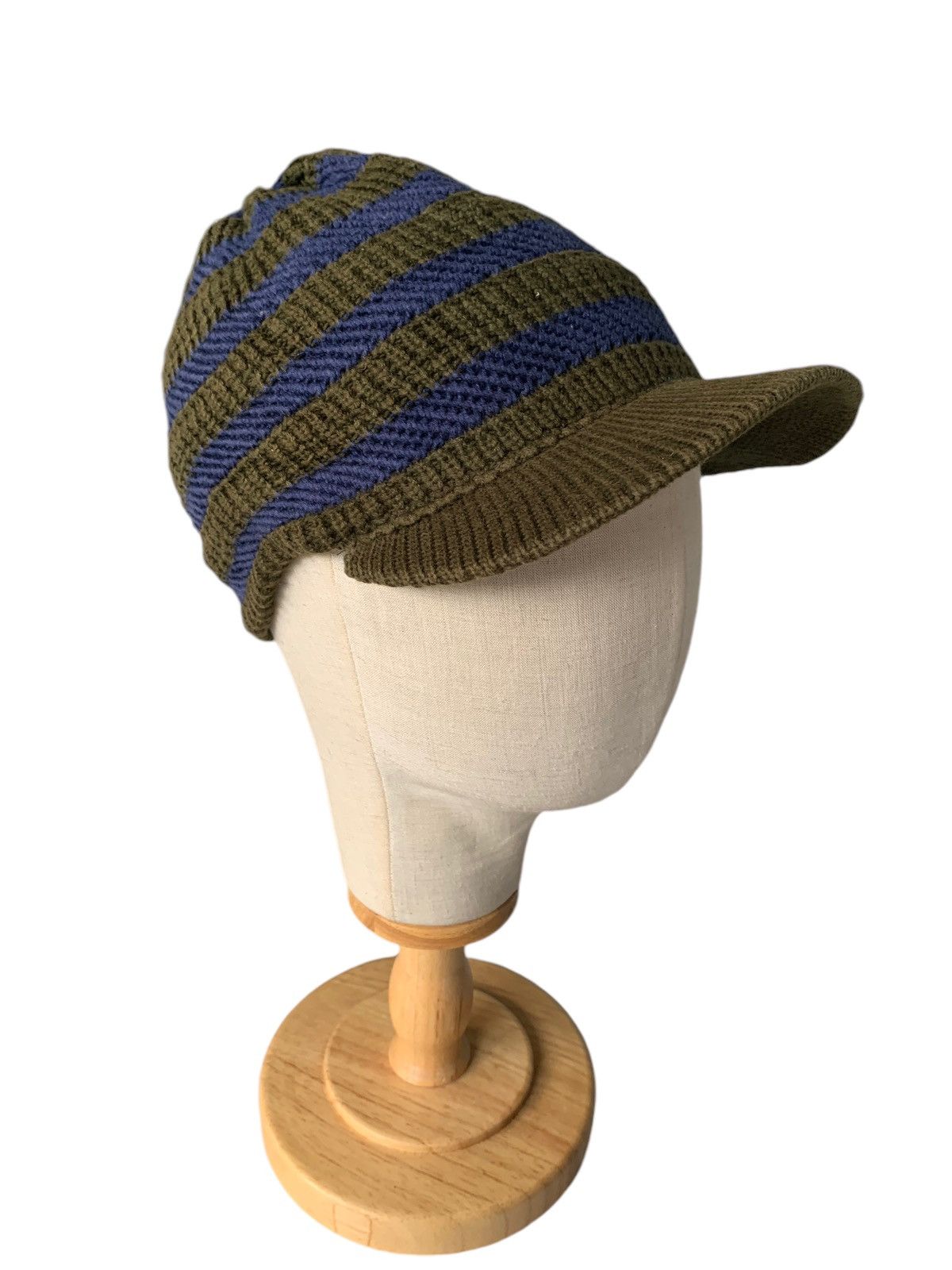 Japanese Brand × Kapital × Vintage Chumps Japanese brand Stripe Knitted Hats Size ONE SIZE - 5 Thumbnail