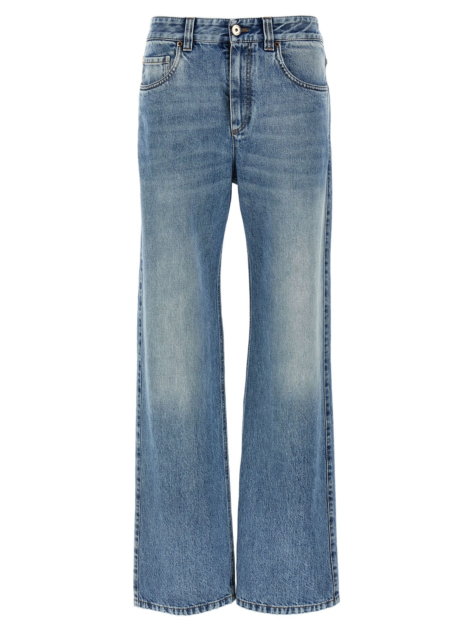 デニム・ジーパン BRUNELLO CUCINELLI Women Denim Pants MB125P5658 C003 Brown Brunello Cucinelli BRUNELLO CUCINELLI Women Denim Pants