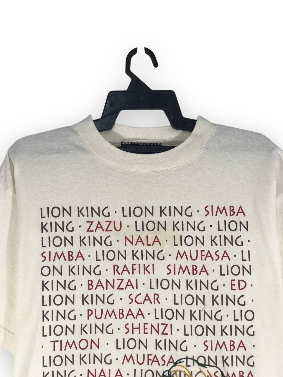 Disney × Vintage vintage 90s Lion king simba cartoon animal Size US L / EU 52-54 / 3 - 2 Thumbnail