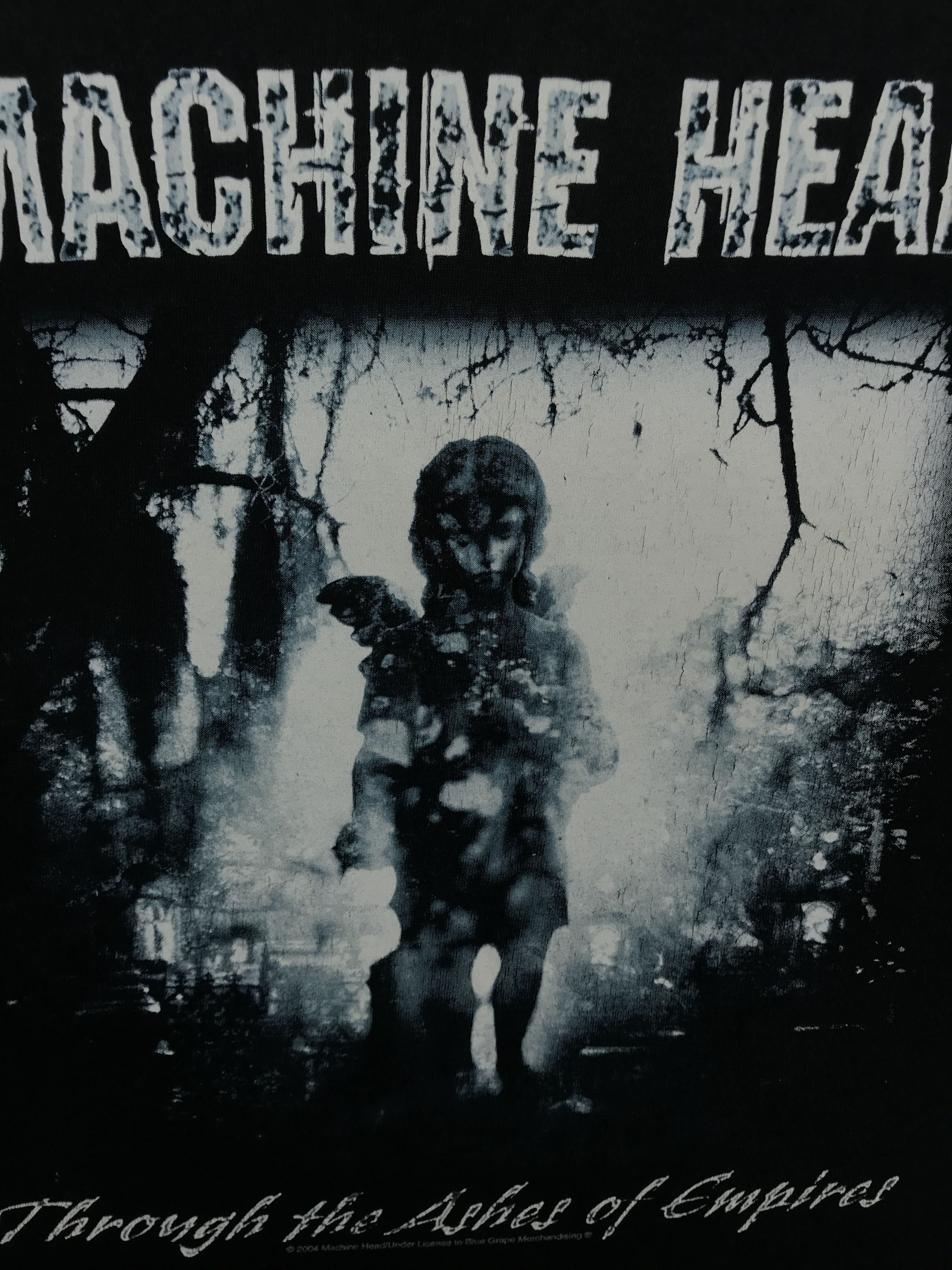 Band Tees Vintage Machine Head Groove Metal Rock Graphic T Shirt Tee Size US S / EU 44-46 / 1 - 3 Thumbnail