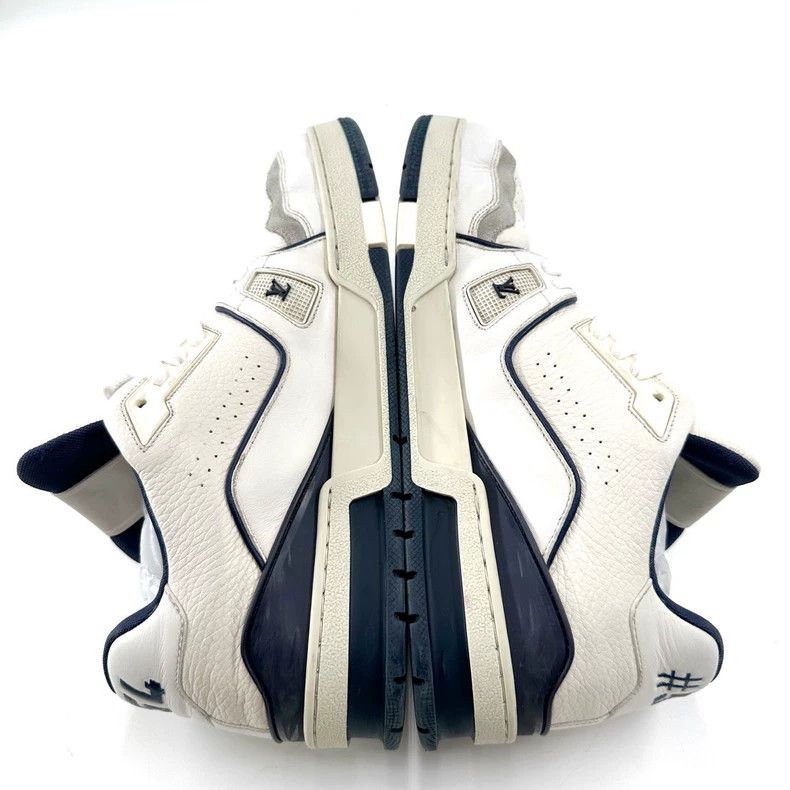 Louis Vuitton Louis Vuitton Trainer Navy Blue Board Shoes Size US 8.5 / EU 41-42 - 6 Thumbnail