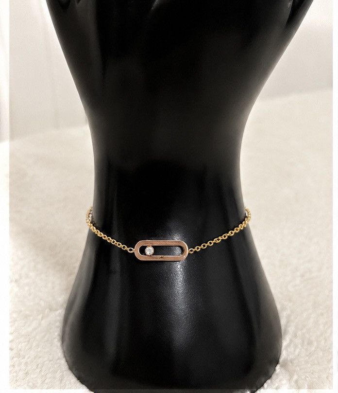 Other Minimalist Gold Anklet Bracelet Size ONE SIZE - 1 Thumbnail