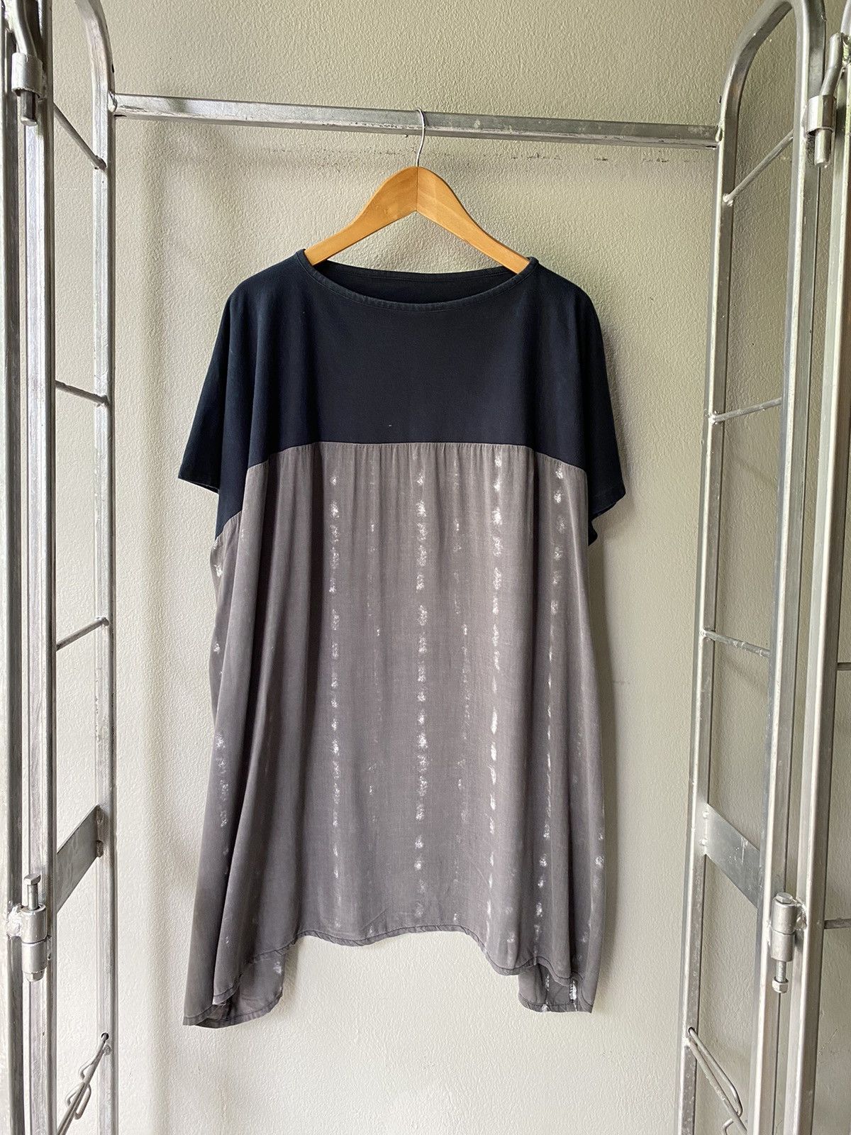 Maison Margiela MM6 Maison Margiela Blue/Grey Square T-Shirt Size M / US 6-8 / IT 42-44 - 3 Thumbnail