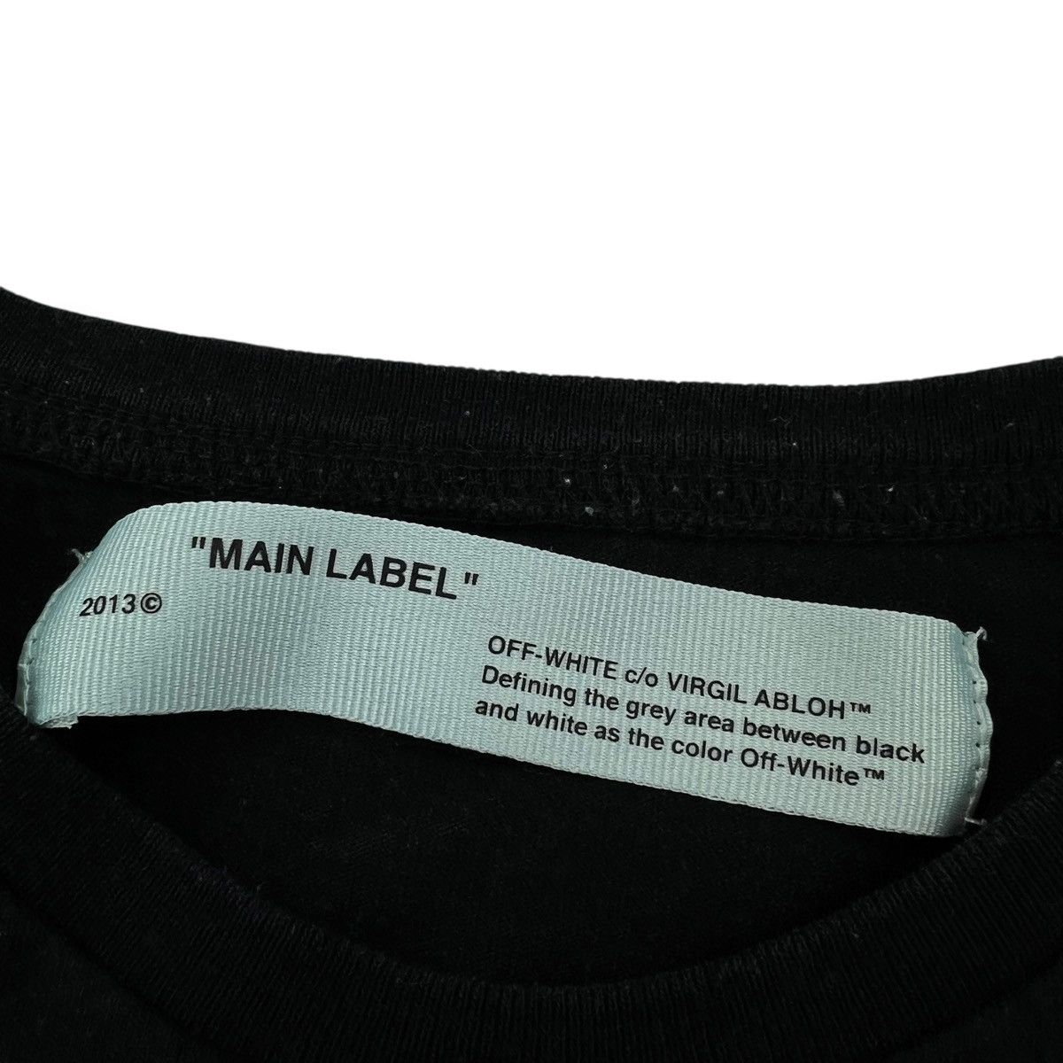 Off-White Off-White Mini Logo Black T Shirt Size US S / EU 44-46 / 1 - 4 Thumbnail