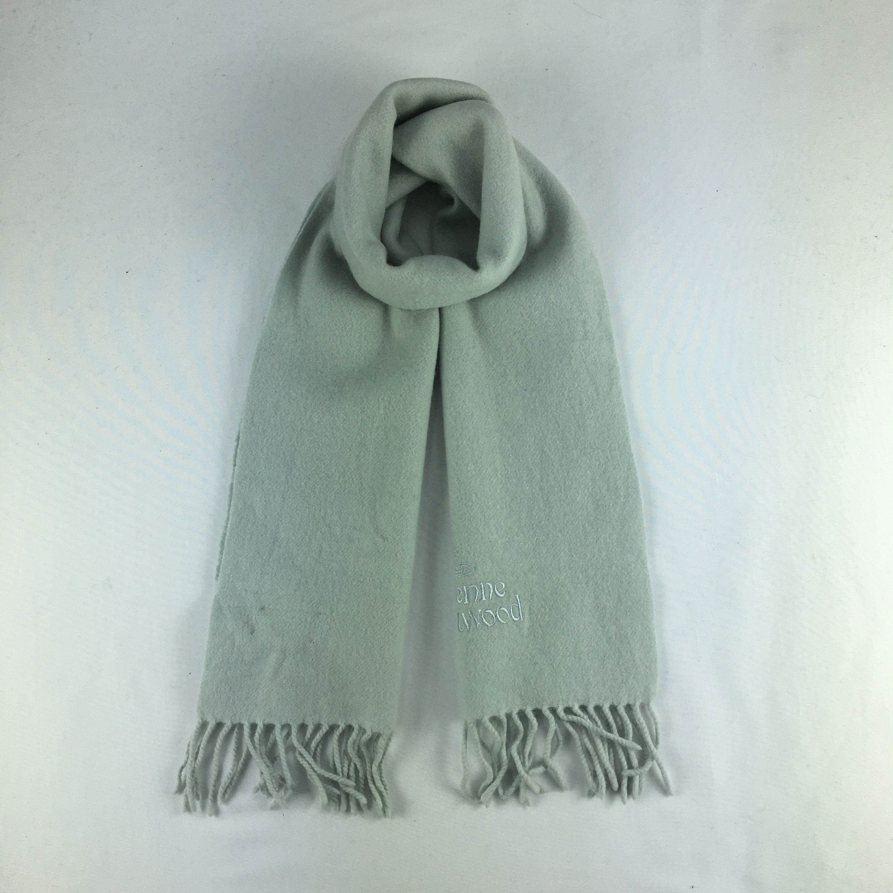 Vivienne Westwood Vintage Vivienne Westwood Scarf Muffler Orbs Wool Scarves Size ONE SIZE - 1 Thumbnail