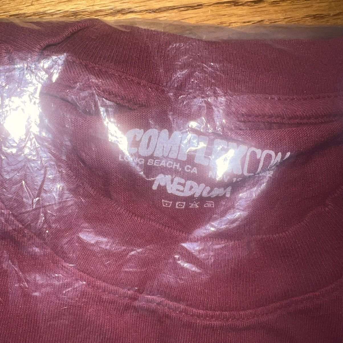 Complex Complexcon Verdy Tee Burgundy Size M Size US M / EU 48-50 / 2 - 3 Thumbnail