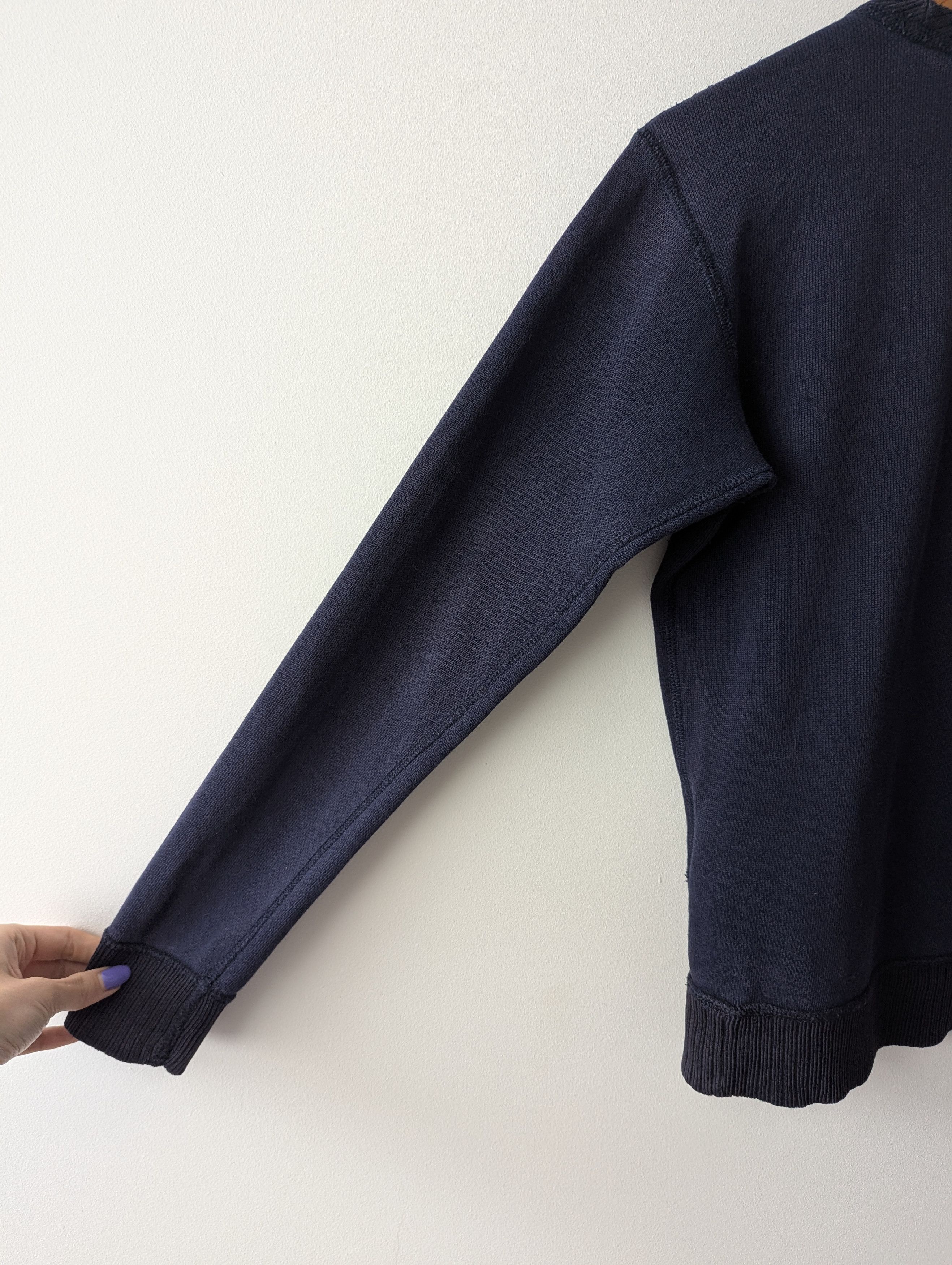 Polo Ralph Lauren Vintage Polo Ralph Lauren sweatshirt navy thick cotton Size XS / US 0-2 / IT 36-38 - 11 Thumbnail
