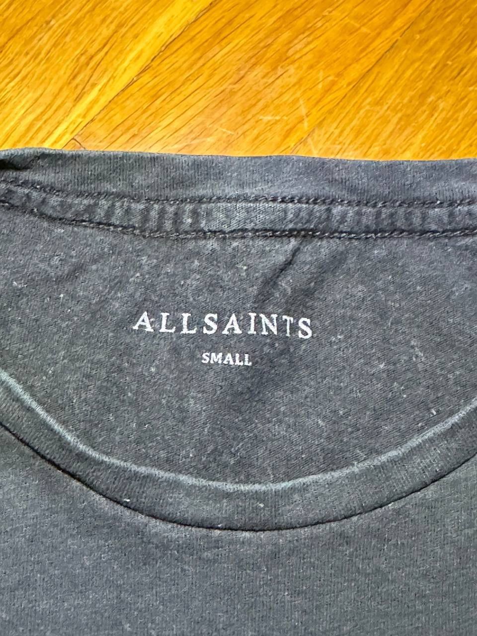 Allsaints Allsaints basic logo black tee Size US S / EU 44-46 / 1 - 3 Thumbnail