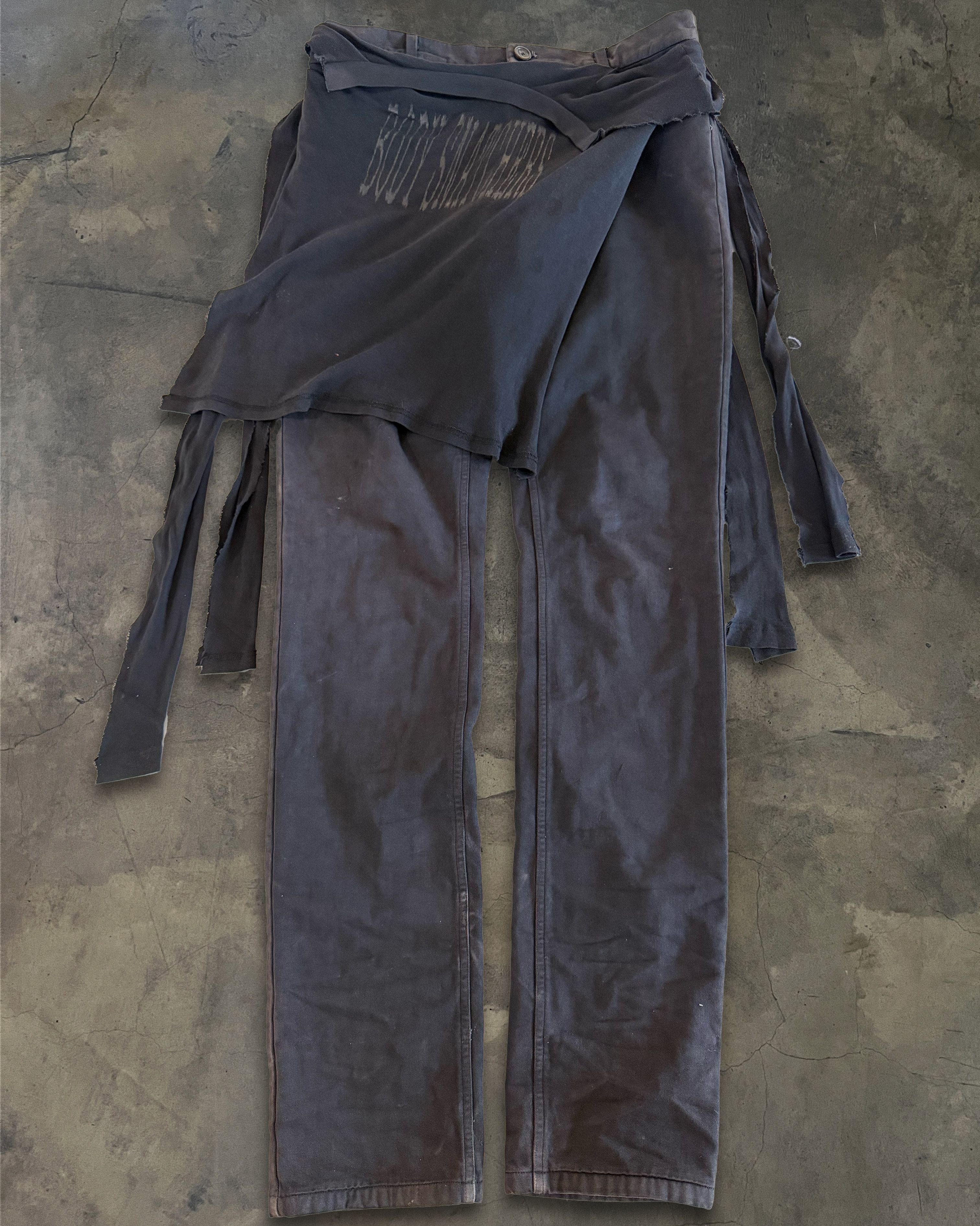 Raf Simons RAF SIMONS AW2004 " WAVES" ZOMBIE PANTS Size US 36 / EU 52 - 1 Thumbnail