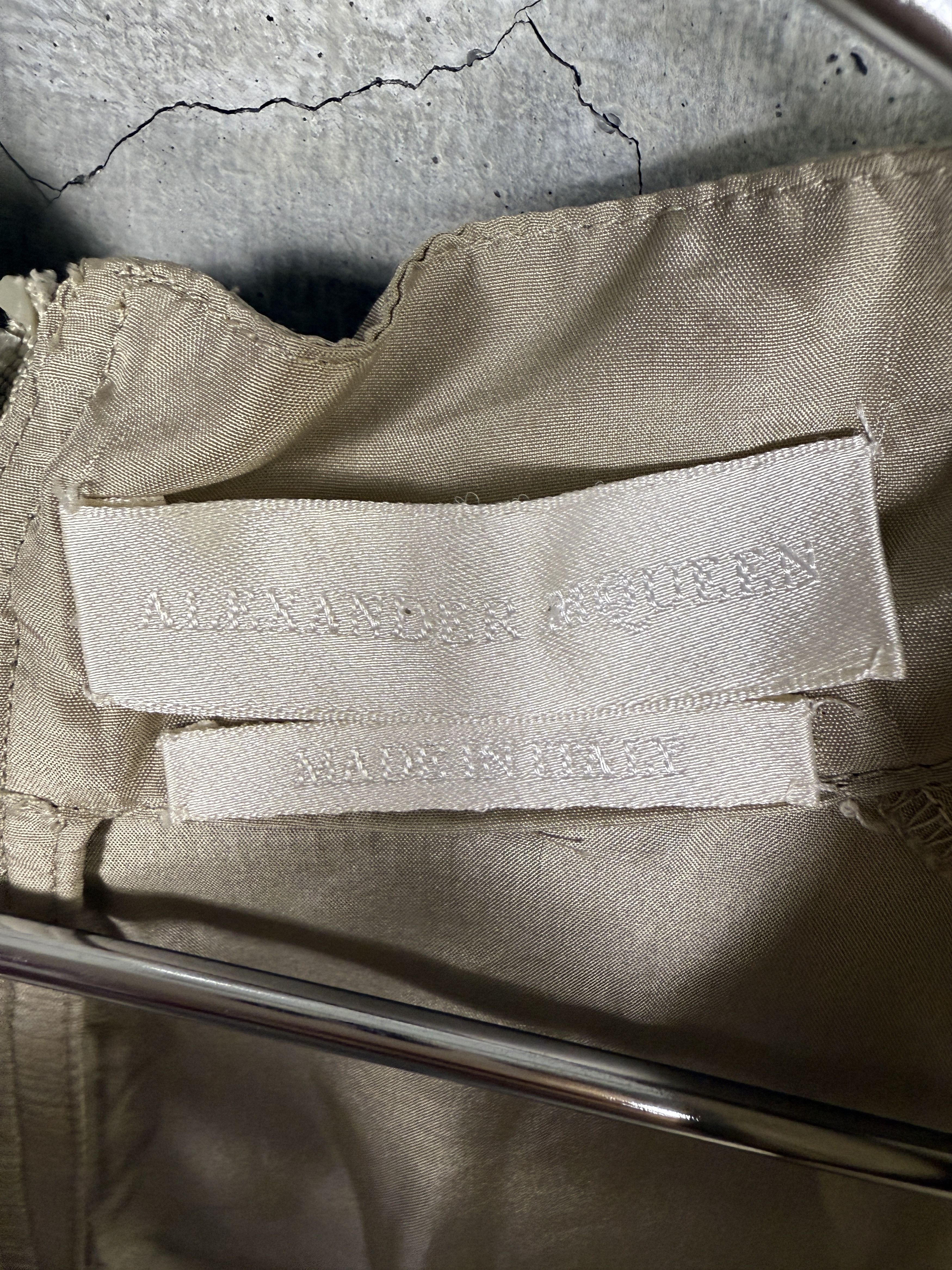 Alexander McQueen Alexander McQueen 2004 Silk Flight suit Jumpsuit Size US 34 / EU 50 - 3 Thumbnail