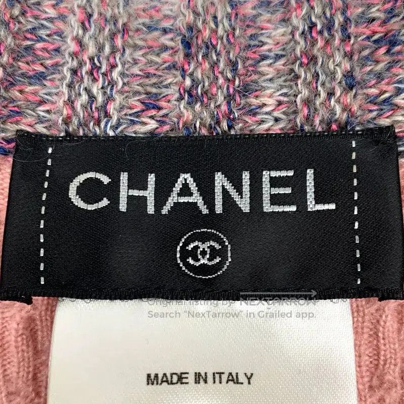 Chanel Chanel Pink Cashmere Blend Dress for Women . Size S / US 4 / IT 40 - 7 Thumbnail
