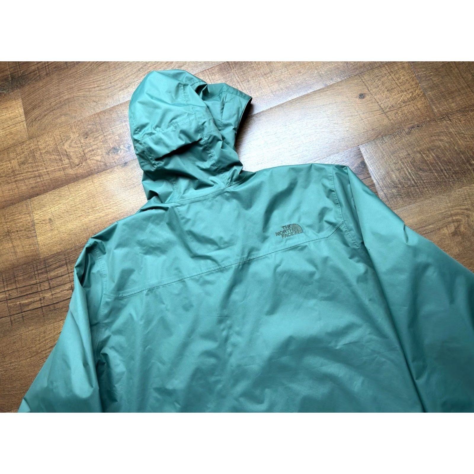 The North Face The North Face Venture 2 DryVent Waterproof Hooded Rain Jacket Sz 3XL Green Size US XXL / EU 58 / 5 - 4 Thumbnail