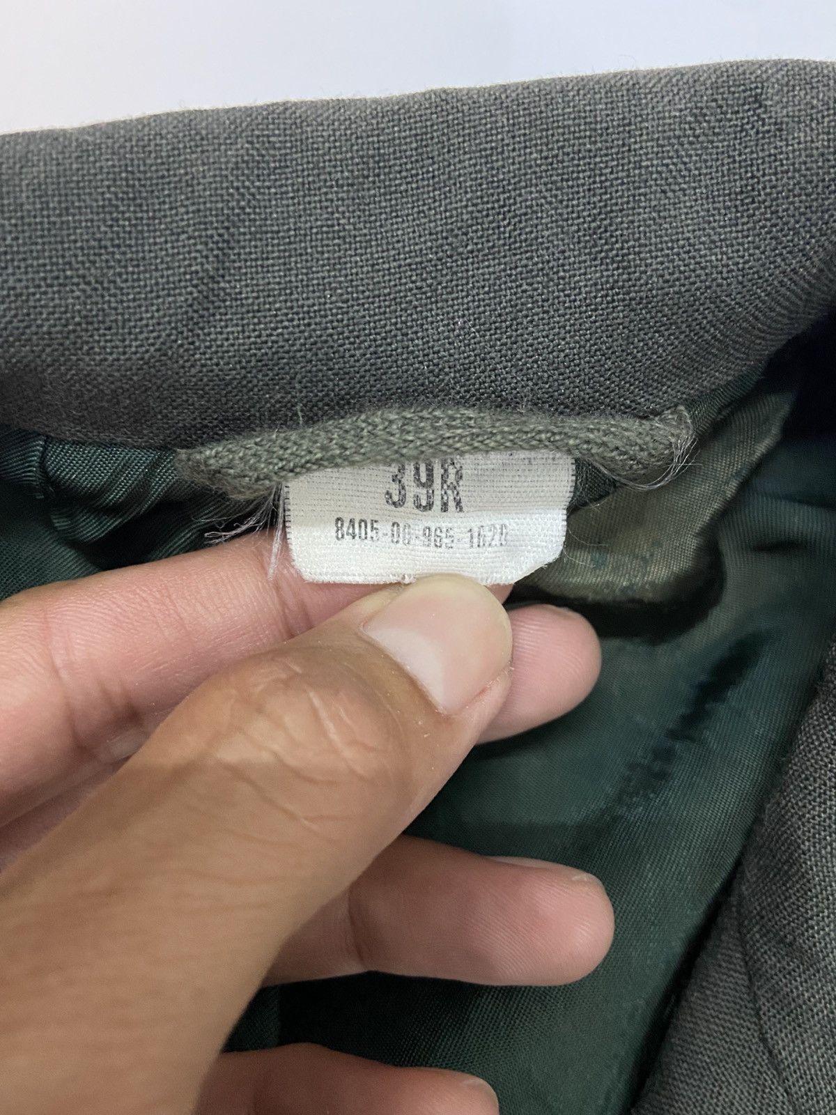 Vintage VINTAGE DLA US MILITARY COAT. Size 38L - 11 Thumbnail
