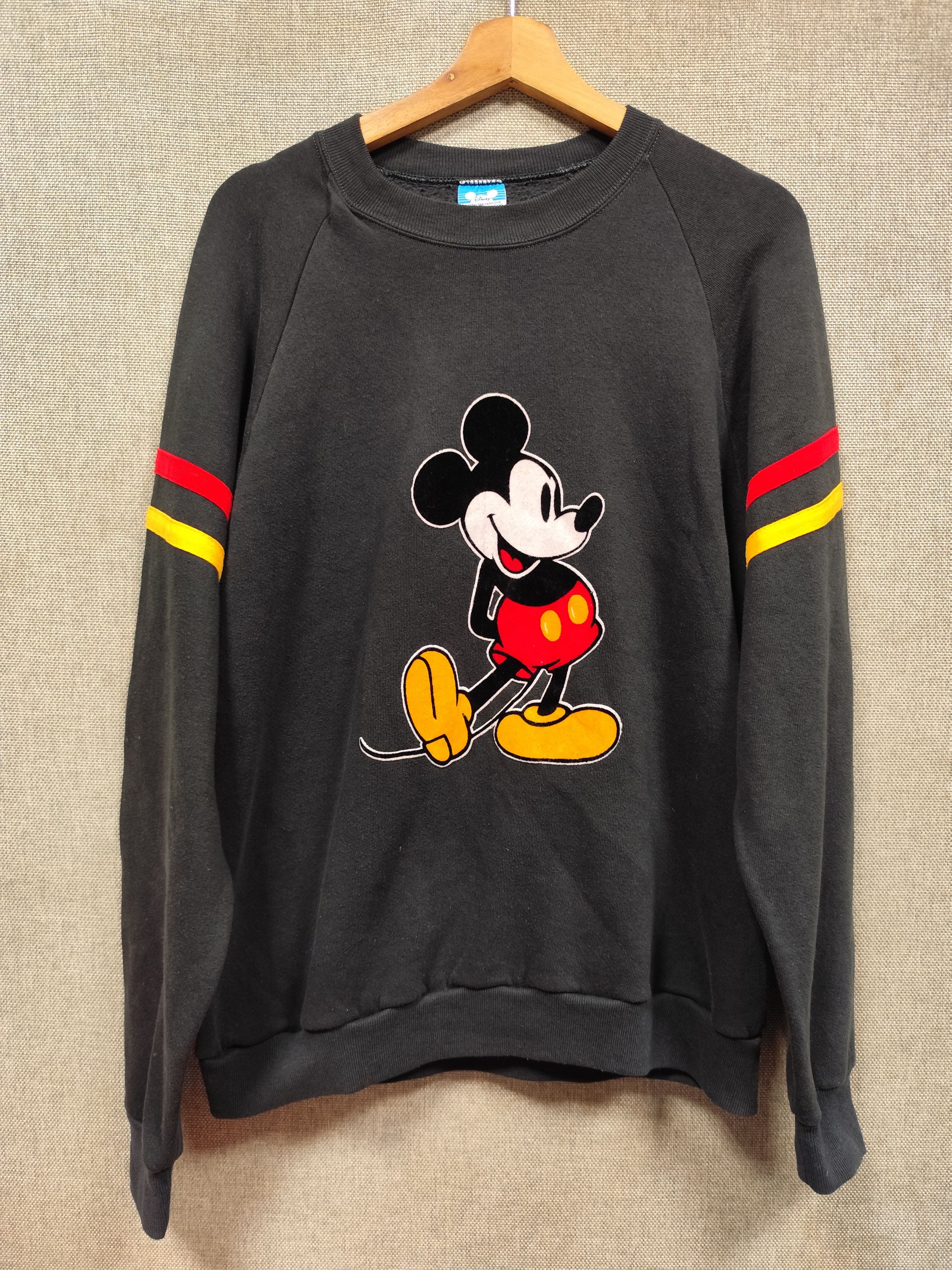 Disney × Mickey Mouse × Vintage Vintage 80s sweatshirt mickey mouse Size US L / EU 52-54 / 3 - 1 Thumbnail
