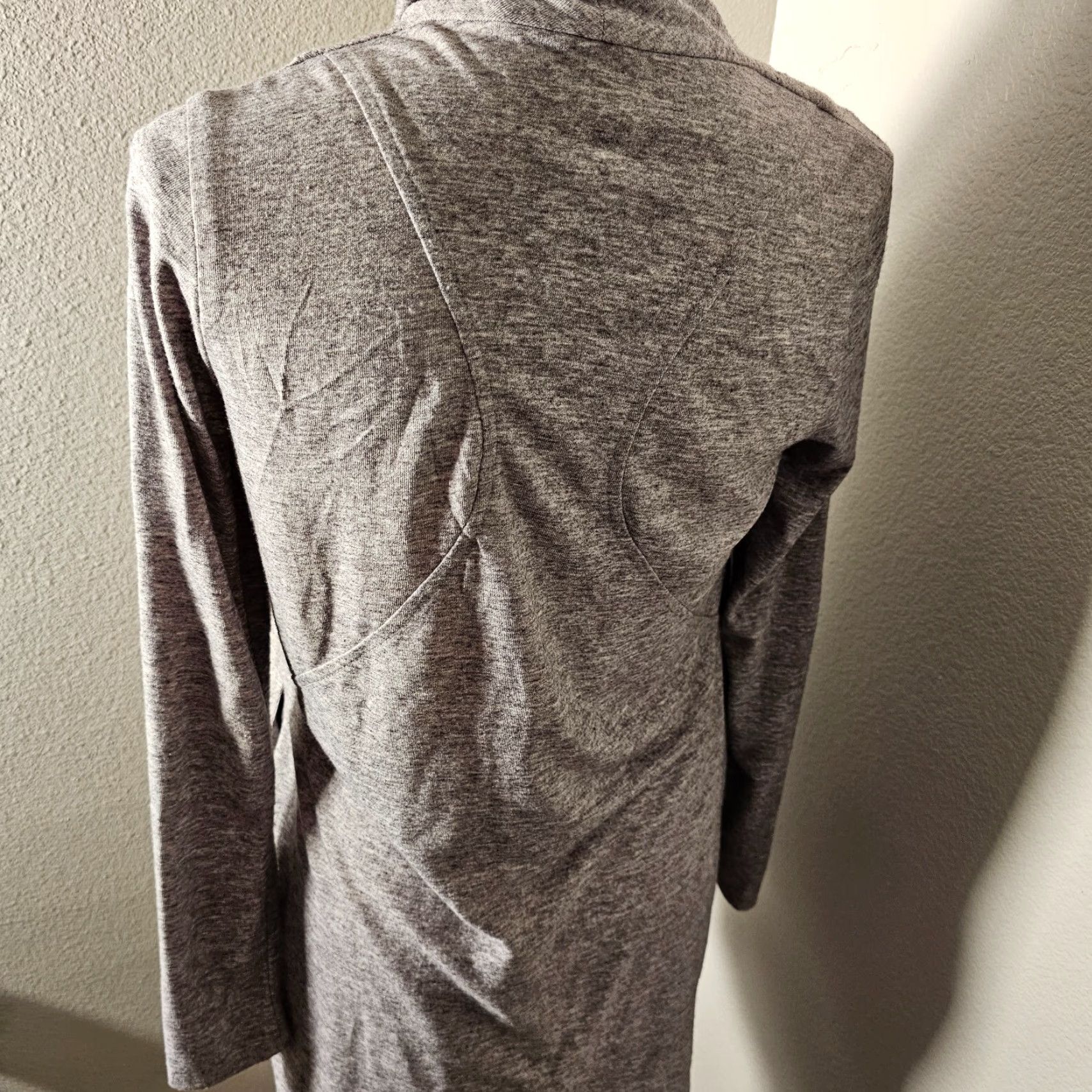 Forever 21 FOREVER 21 Women's Cardigan Sweater Zipper Front Long Sleeves Gray Size M Size M / US 6-8 / IT 42-44 - 6 Thumbnail