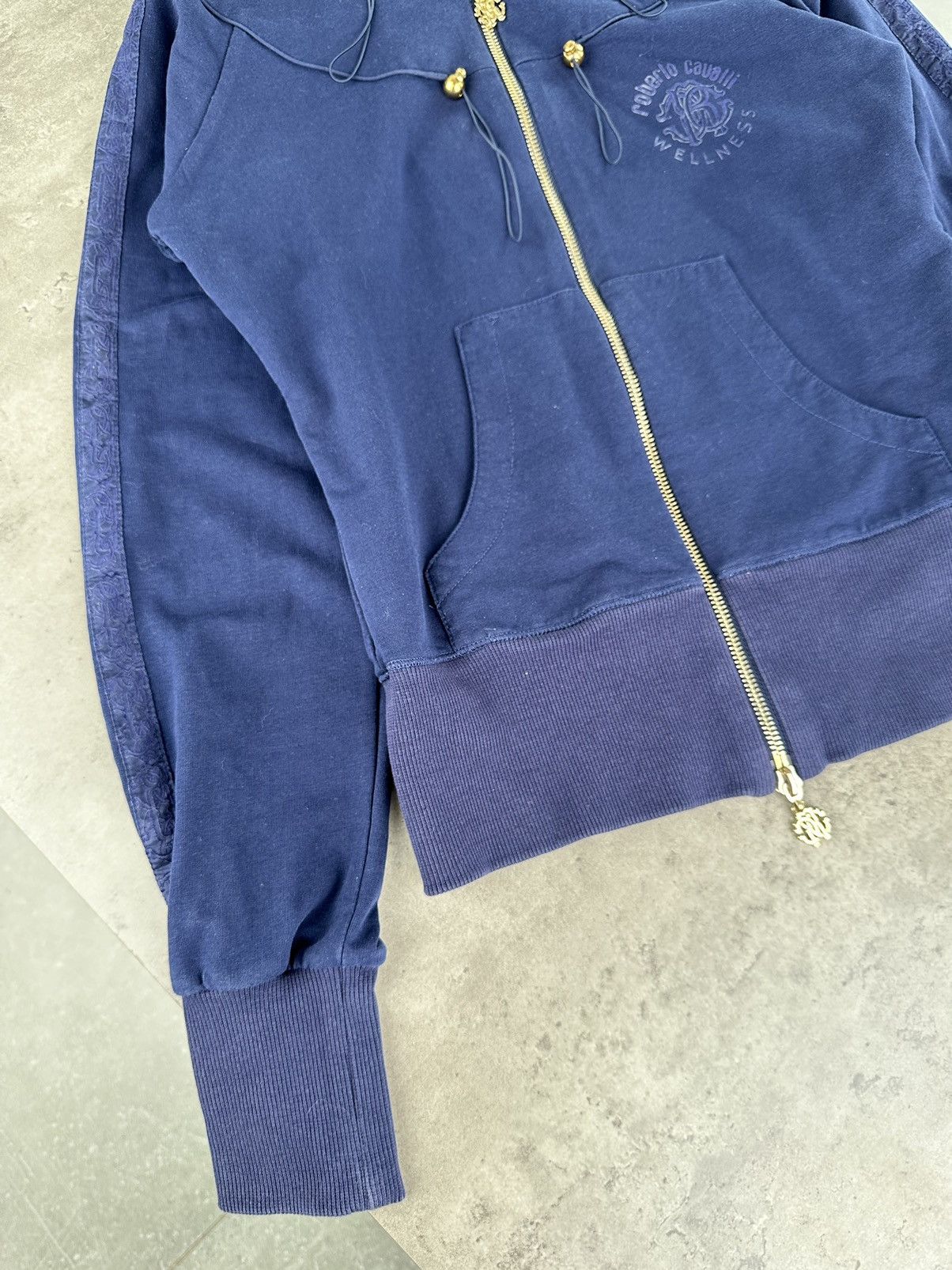 Roberto Cavalli Roberto Cavalli Zip Hoodie Size S / US 4 / IT 40 - 6 Thumbnail