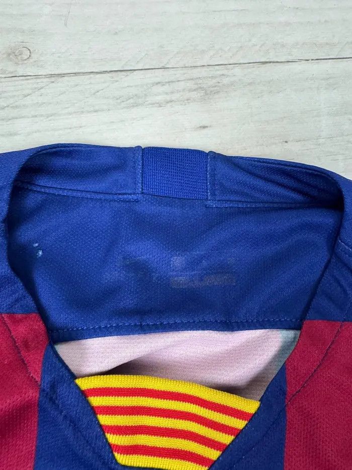 Nike Nike FC Barcelona 2019 2020 Home Shirt Soccer Jersey Size US S / EU 44-46 / 1 - 10 Thumbnail