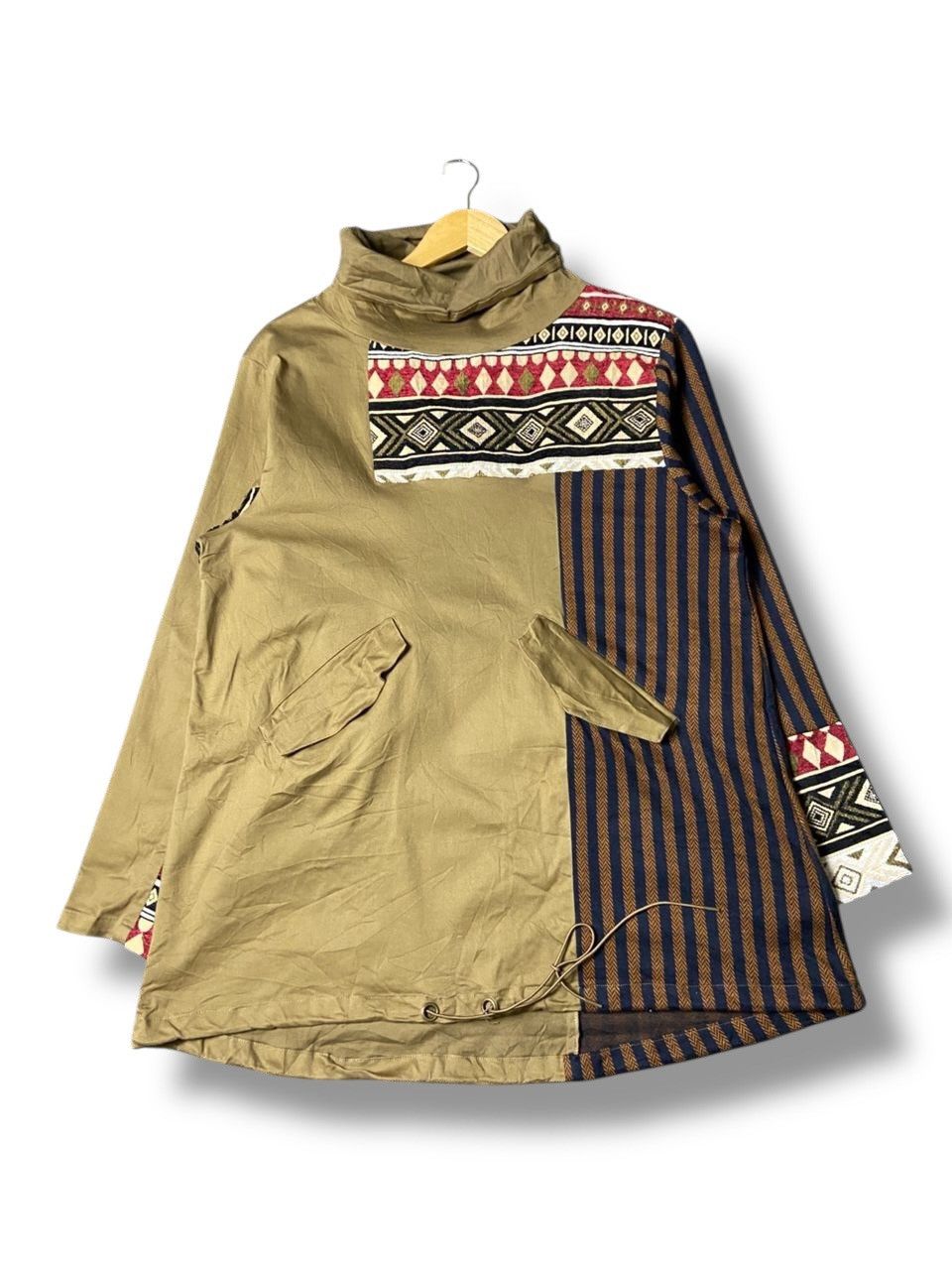 Japanese Brand Vintage Amina Native American Long Sleeve Tunic (170) Size ONE SIZE - 1 Thumbnail