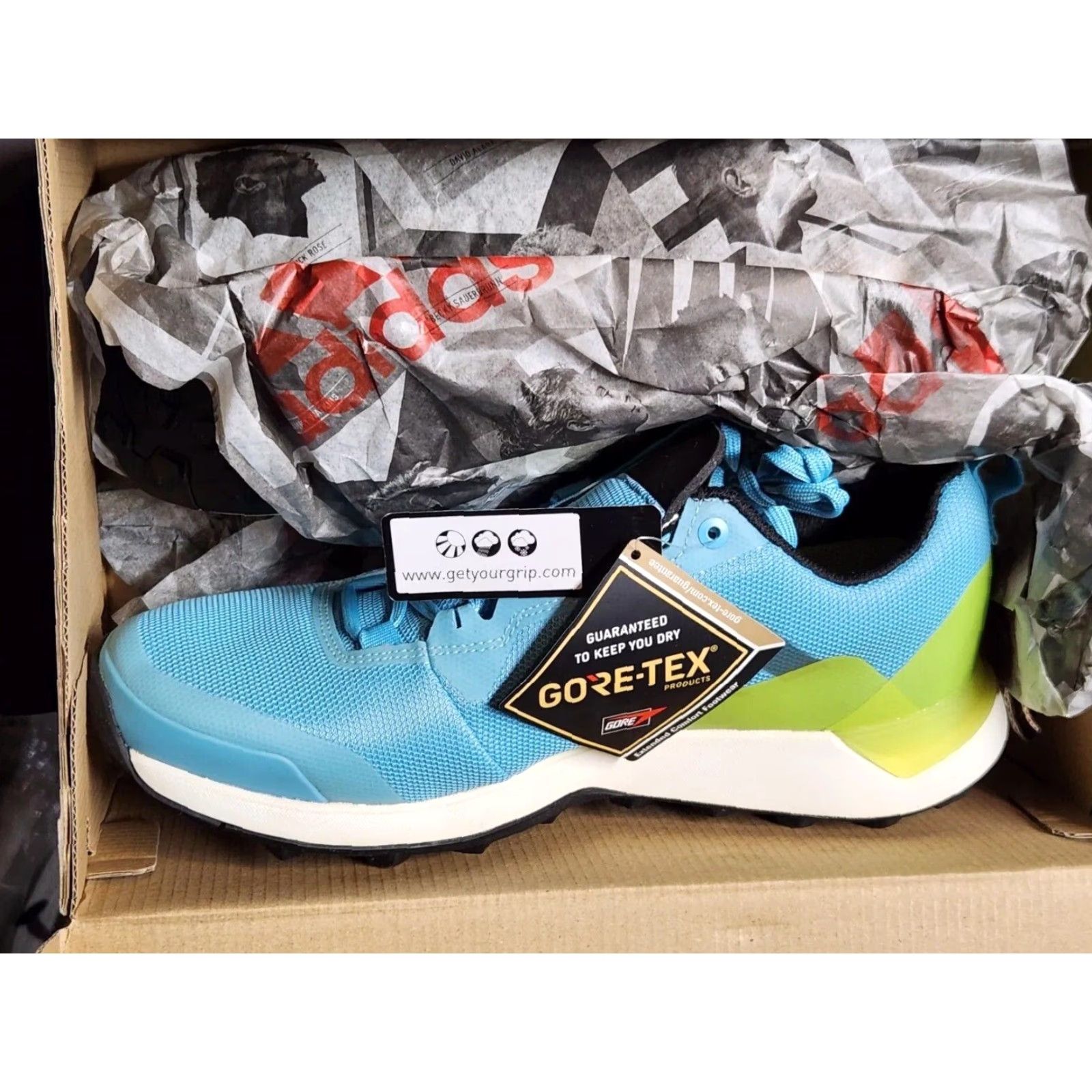 Adidas TERREX CMTK GTX 'MYSTERY PETROL Women's 8 New Sneaker adidas Terrex CMTK Gray Shoes Womens Size US 8 / IT 38 - 2 Thumbnail