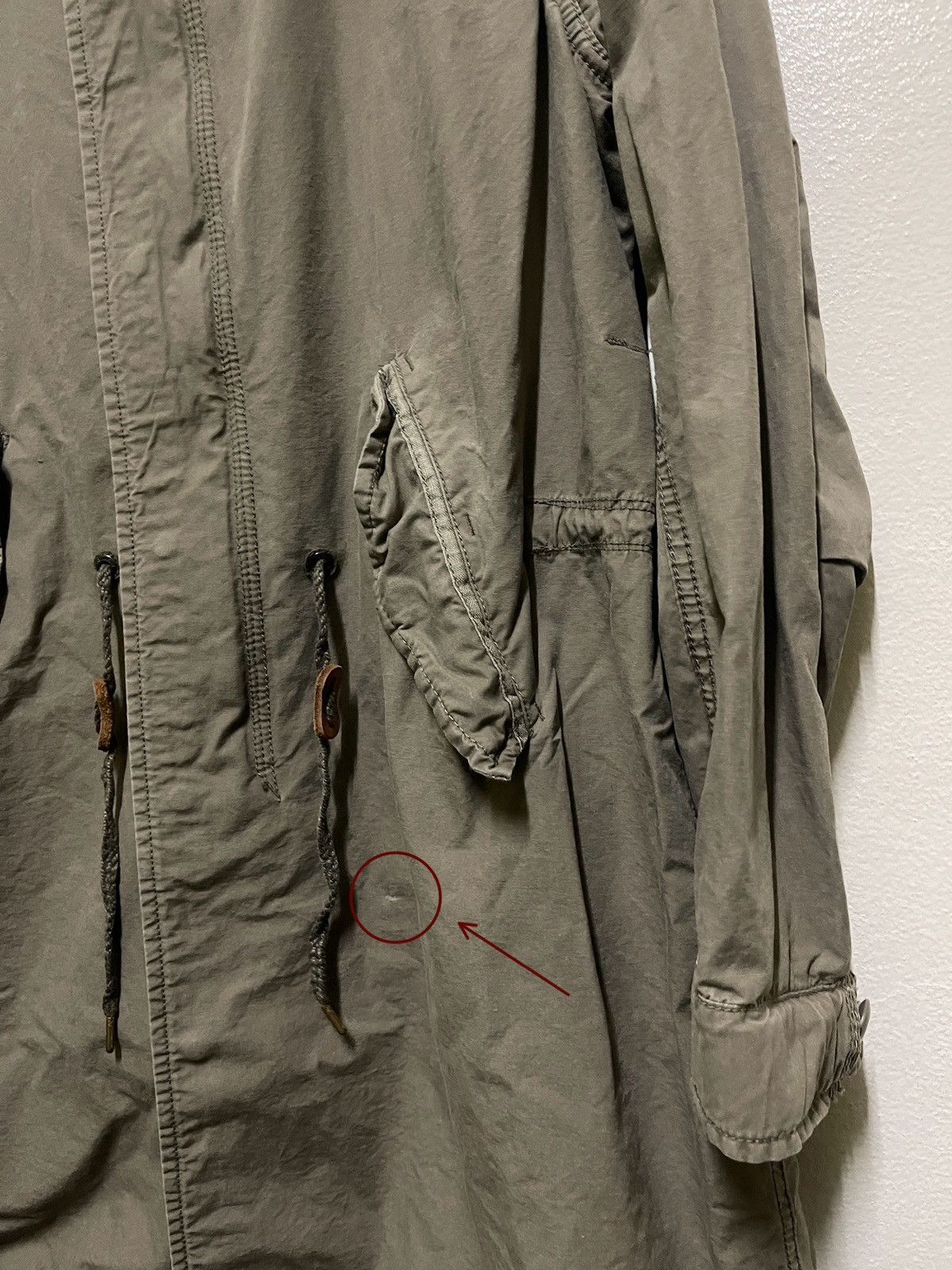 If Six Was Nine GOA Parka Fish Tail Green Army Size US S / EU 44-46 / 1 - 7 Thumbnail