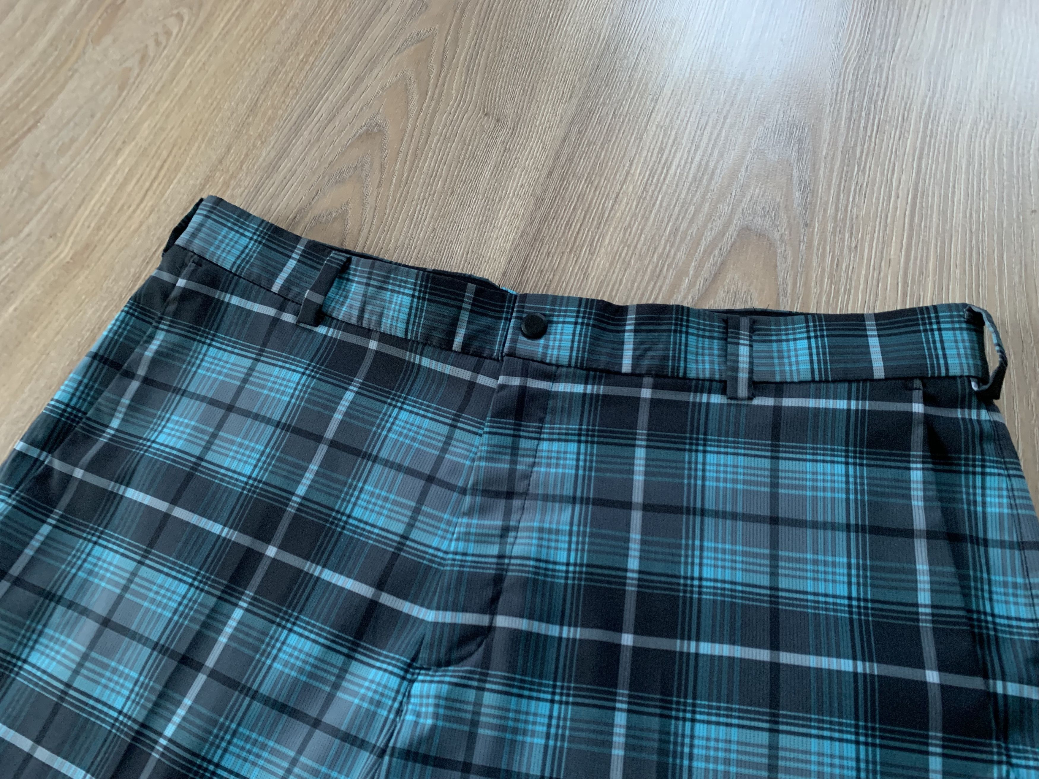 Nike Nike Golf Tour Performance Plaid Shorts Size US 36 / EU 52 - 4 Thumbnail