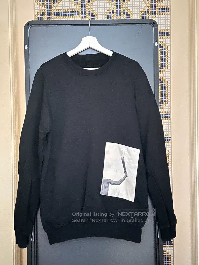 Rick Owens Rick Owens Embroidered fleece sweatshirt Size US M / EU 48-50 / 2 - 1 Thumbnail