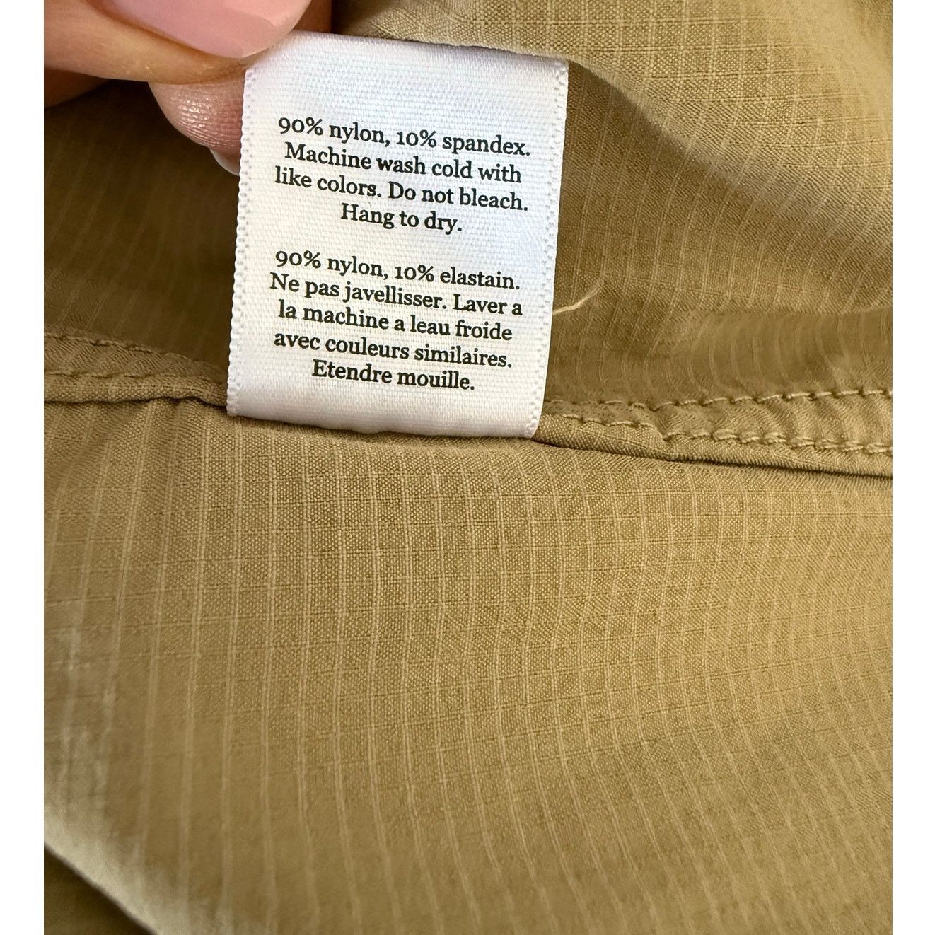 Politics Augustus Bomber Jacket In Khaki Ripstop in Brown, Men's (Size Xl) — image 6 of 6